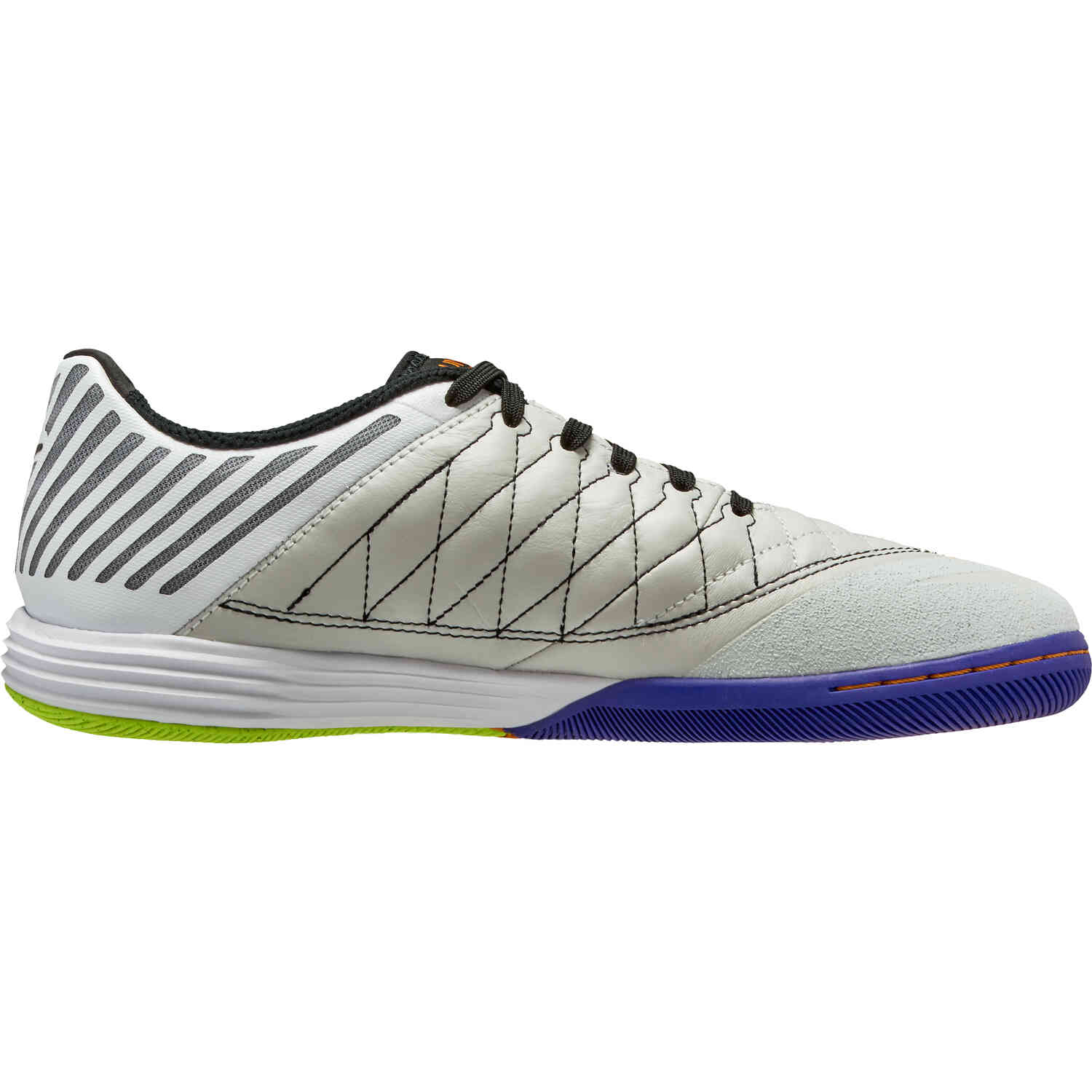Nike Lunar Gato II IC Indoor Soccer Shoes White Black Photon