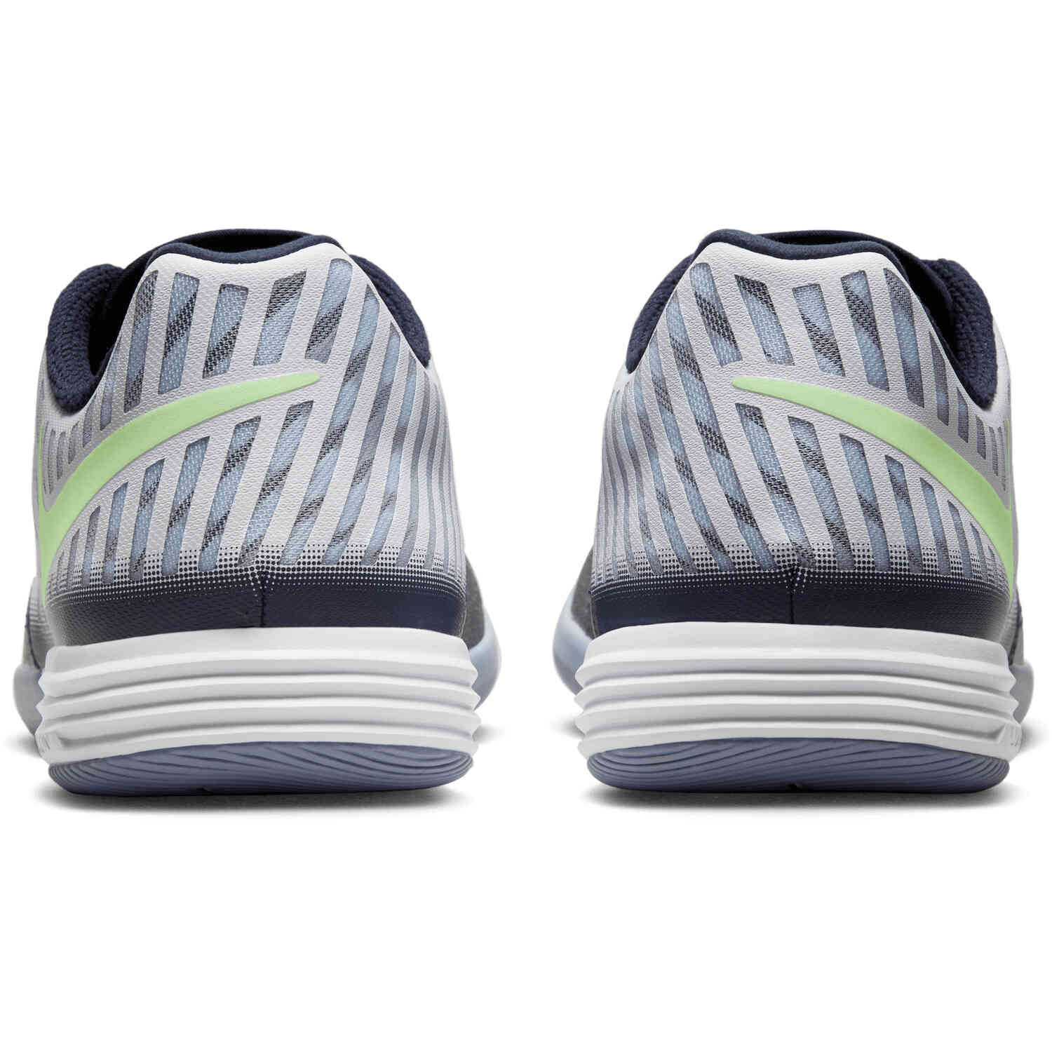 Nike Lunar Gato II IC Indoor Court Soccer Shoes White Barely