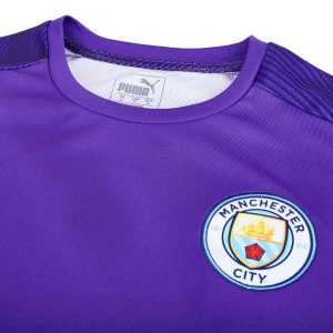 Man city purple shirt top