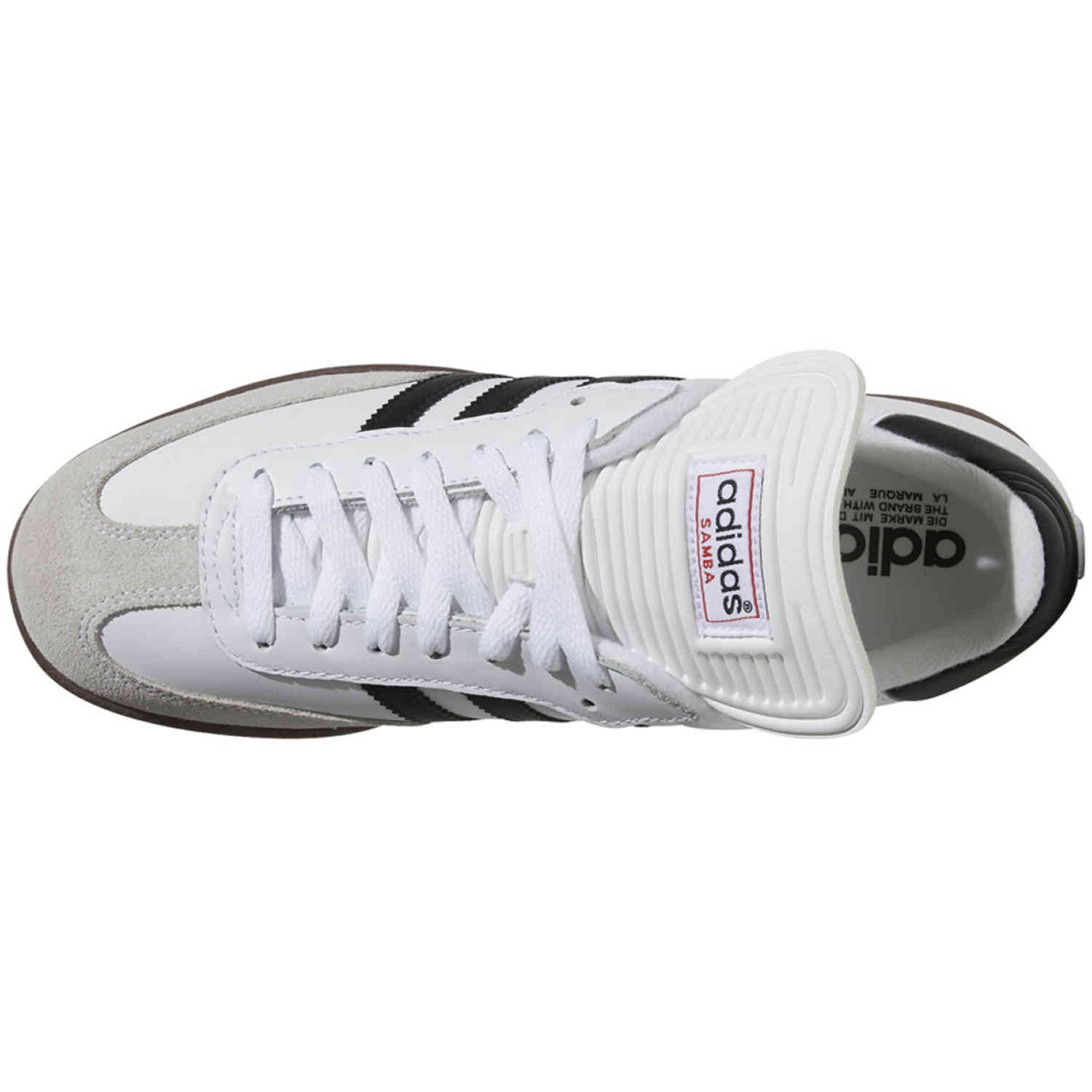 adidas samba white black