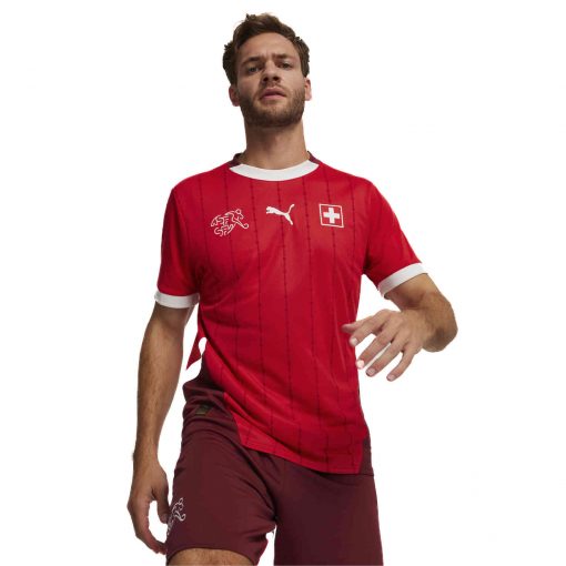 2024 Puma Switzerland Home Jersey Soccer Master