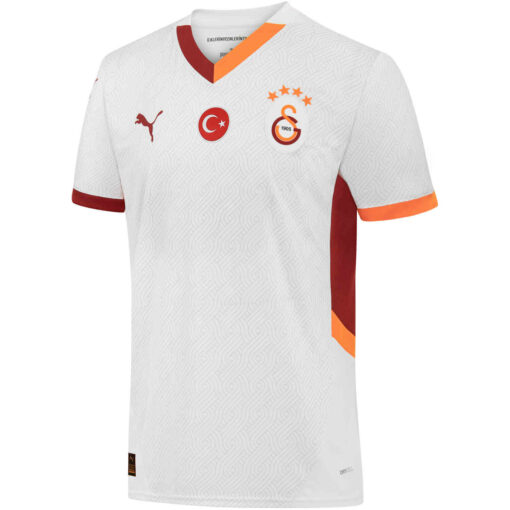 Puma Galatasaray Away Jersey - Puma White/Red Rhythm