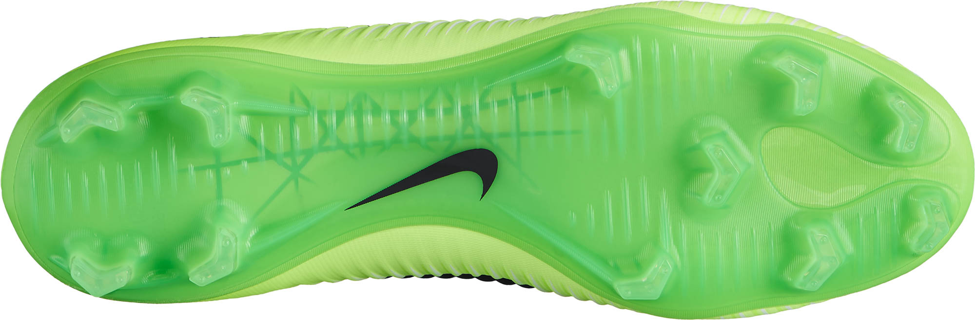 Nike Mercurial Vapor XI FG Soccer Cleats Electric Green Flash