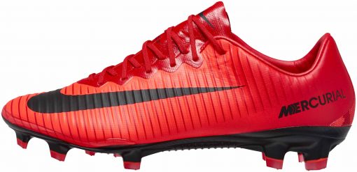 Nike Mercurial Vapor XI FG University Red Black Soccer Master