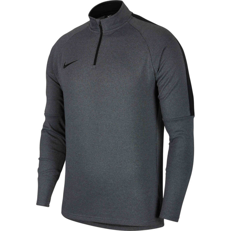 Nike Dry Academy Drill Top - Heather/Black - Soccer Master