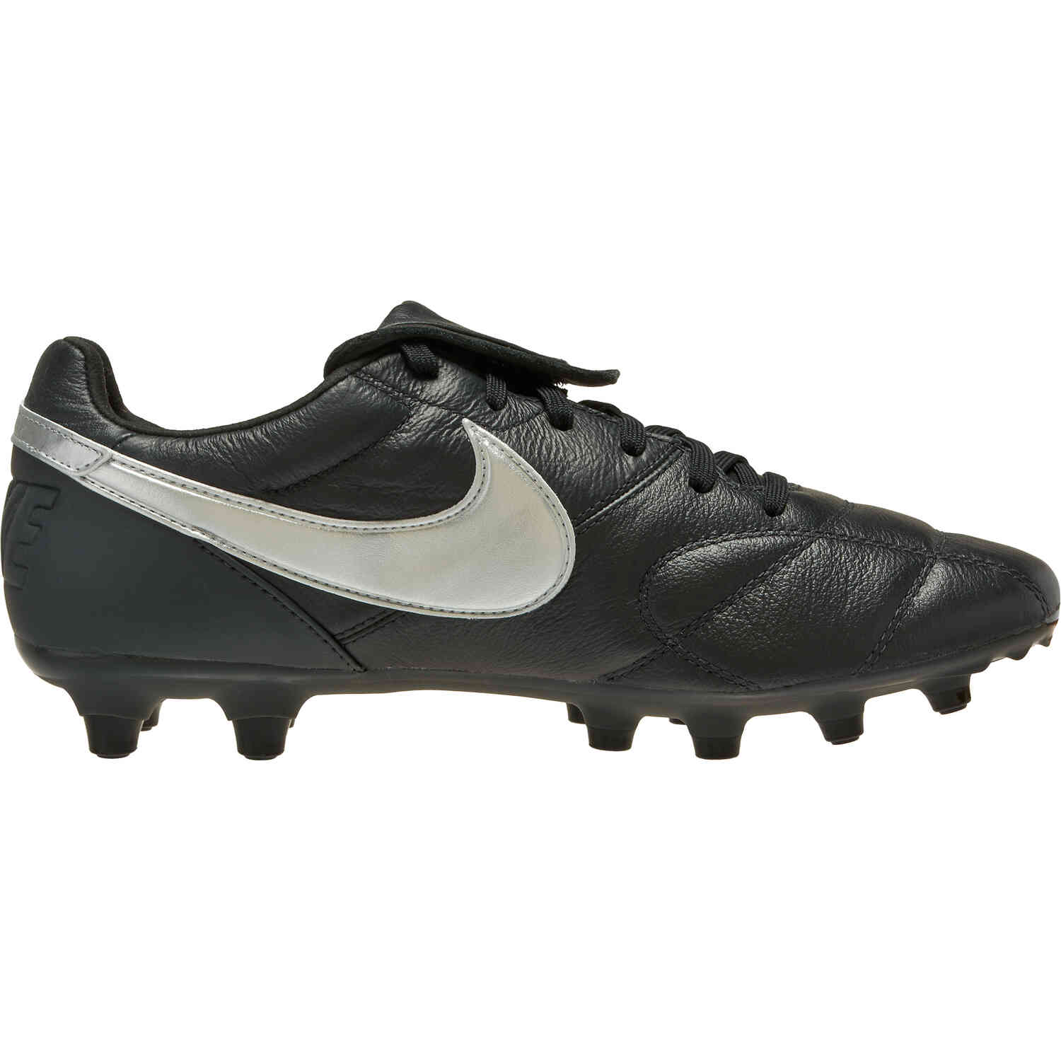 Nike Premier II FG Metallic Silver with Black Soccer Master