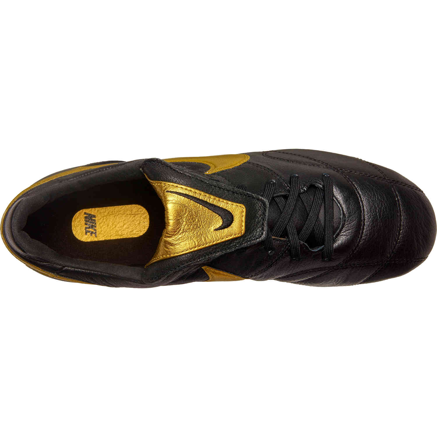 The Nike Premier II FG Black Metallic Vivid Gold Soccer Master