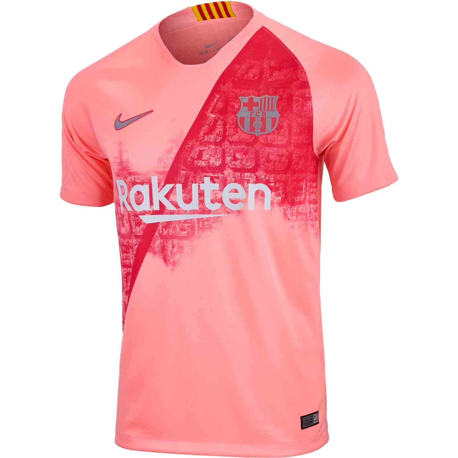 light pink soccer jersey