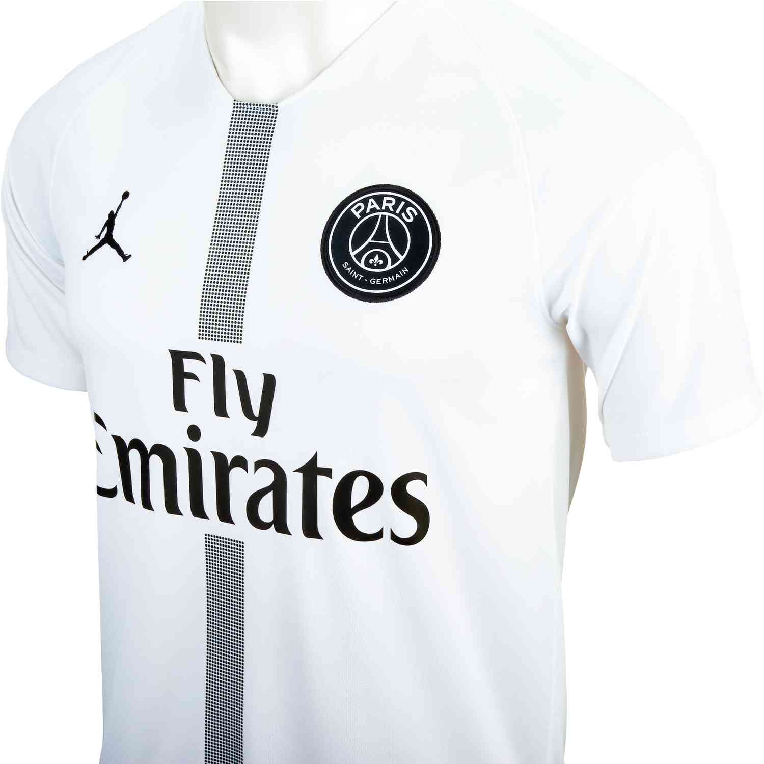 white jordan psg kit