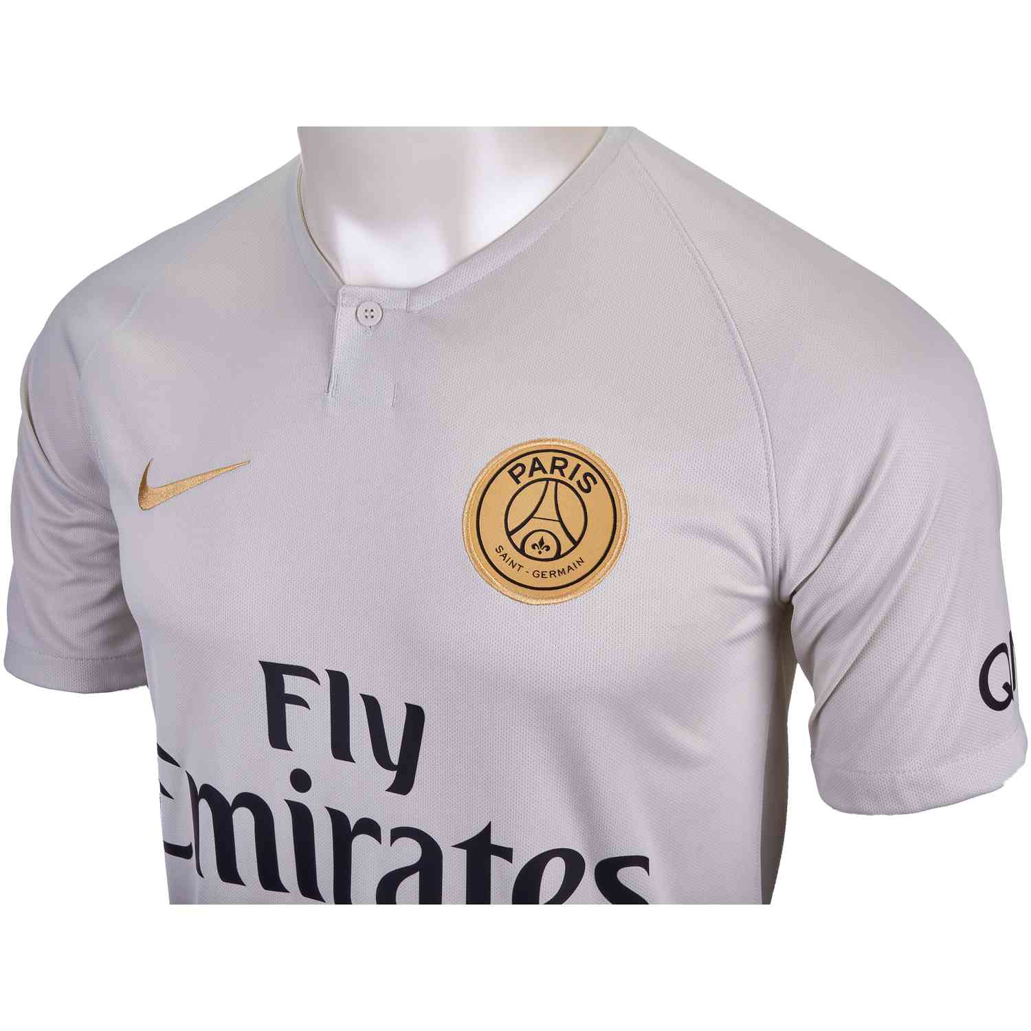 psg jersey white and gold