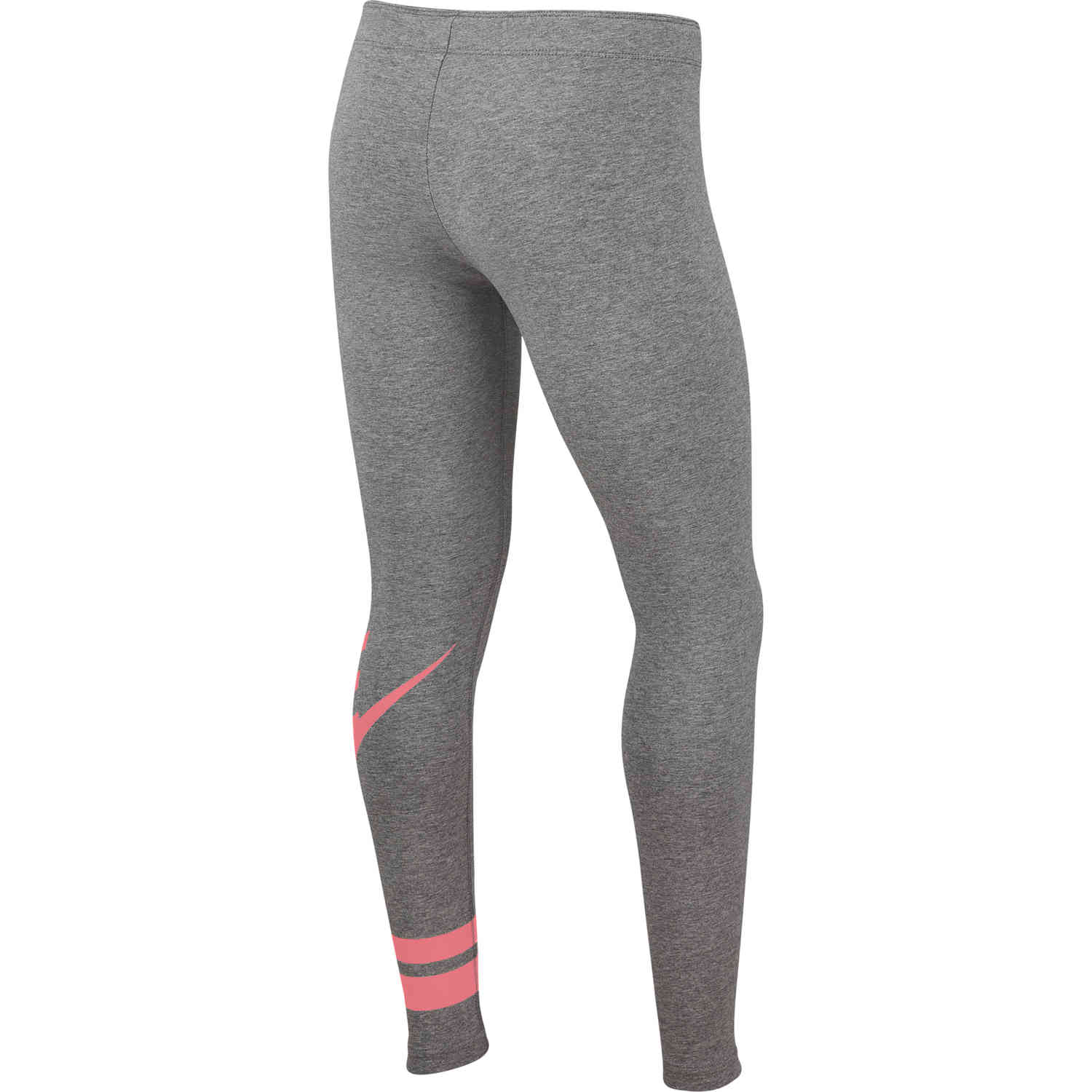 Girls Nike GX3 Favorite Leggings Carbon Heather Pink Gaze