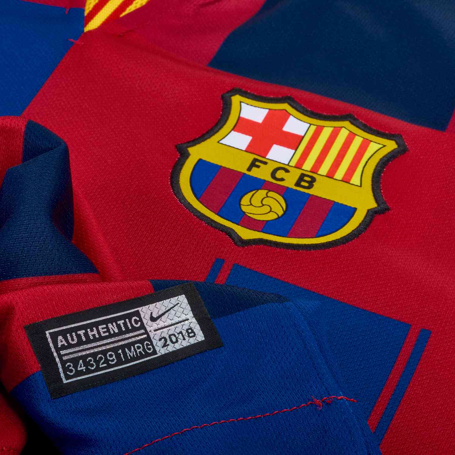 Kids Nike Barcelona 20th Anniversary Home Jersey - Soccer Master