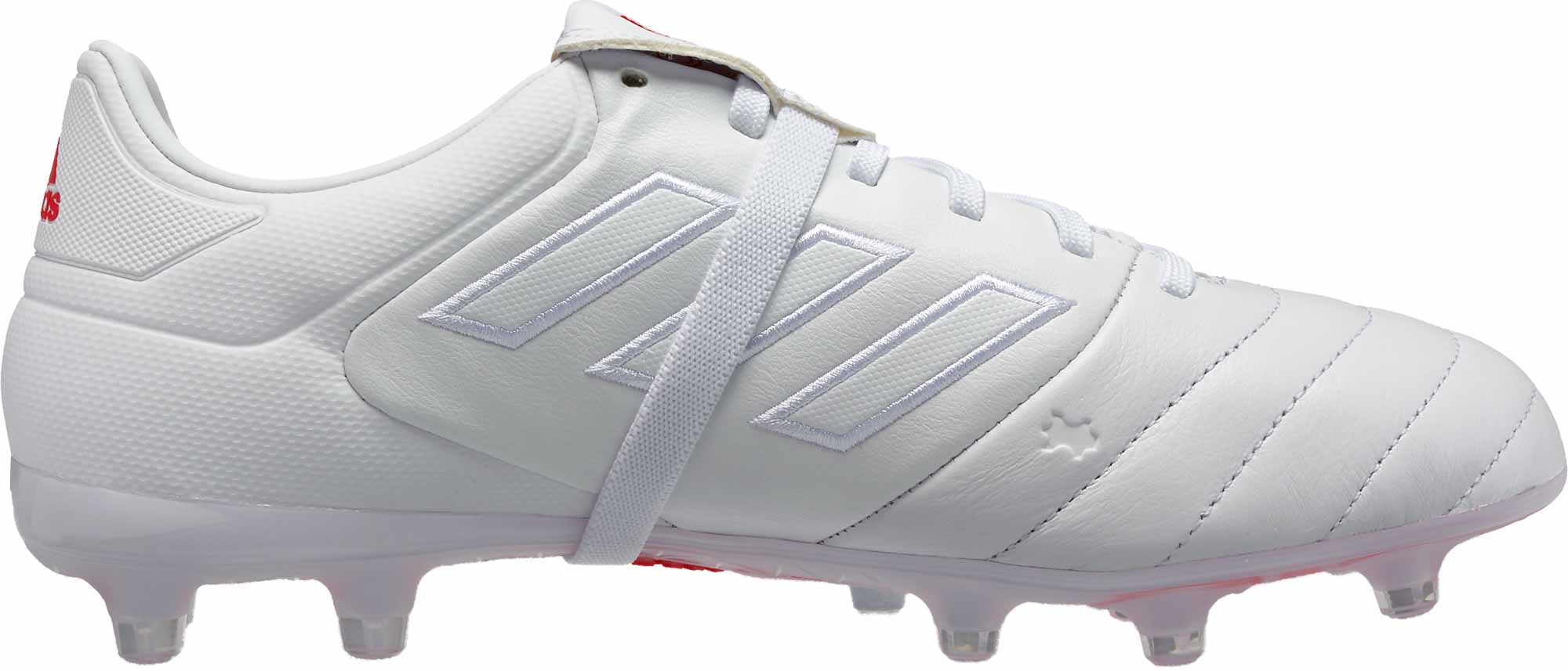 adidas Copa Gloro 17.2 FG - White & Real Coral - Soccer