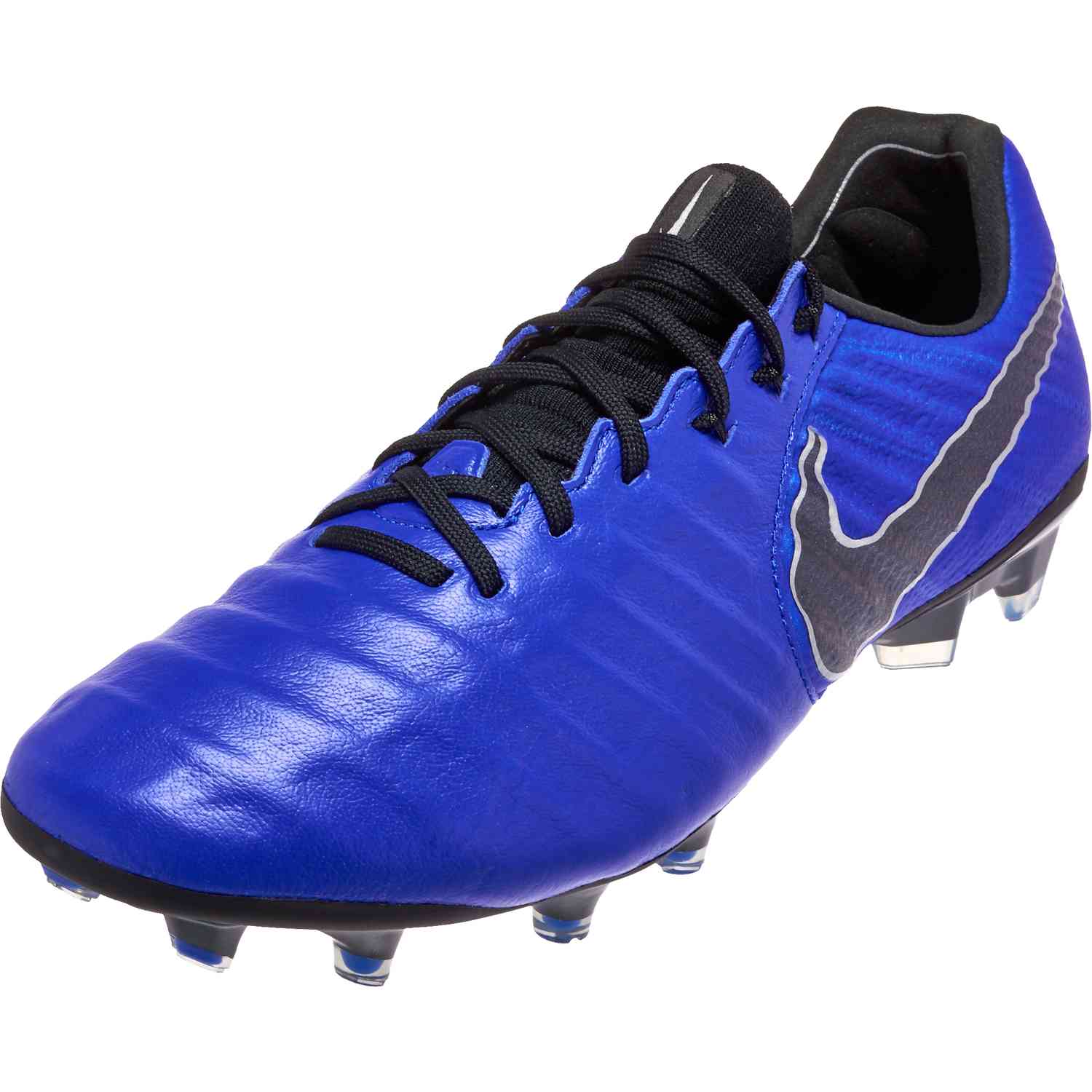 blue nike tiempos