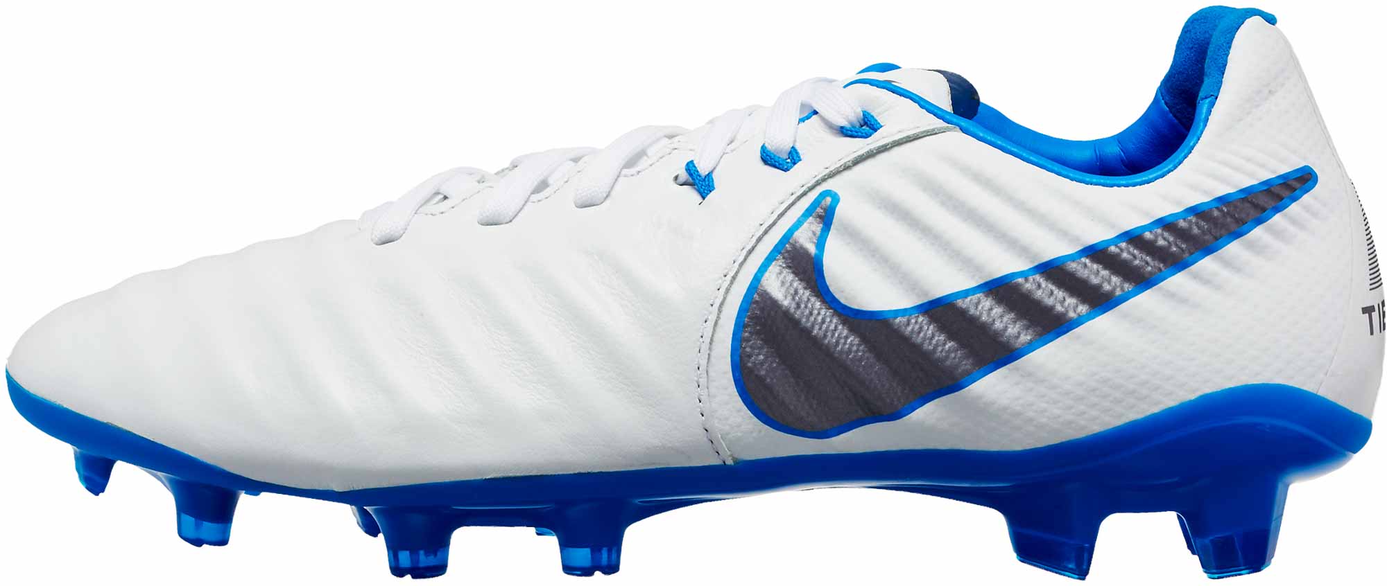 tiempo blue and white