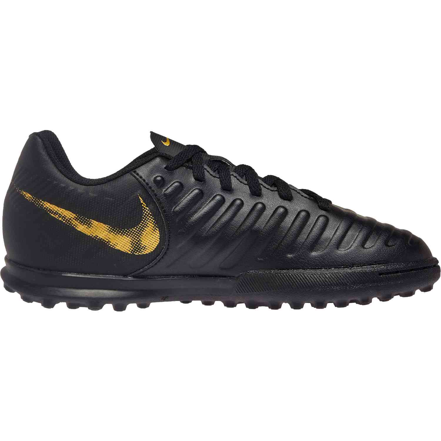 nike tiempo black lux