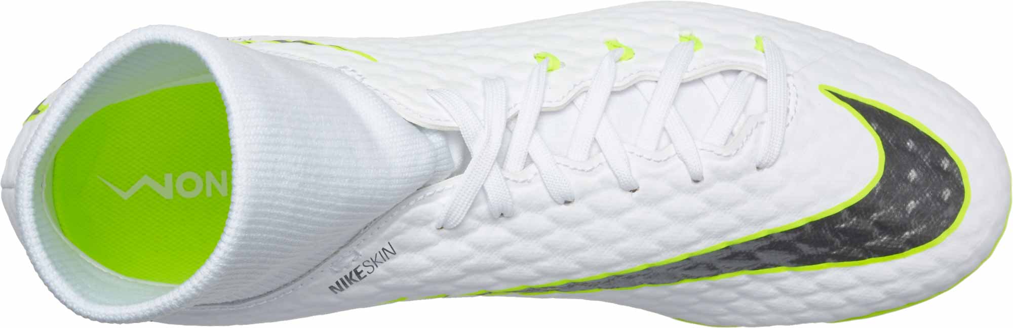 Hypervenom III DF FG - White/Metallic Cool - Soccer Master