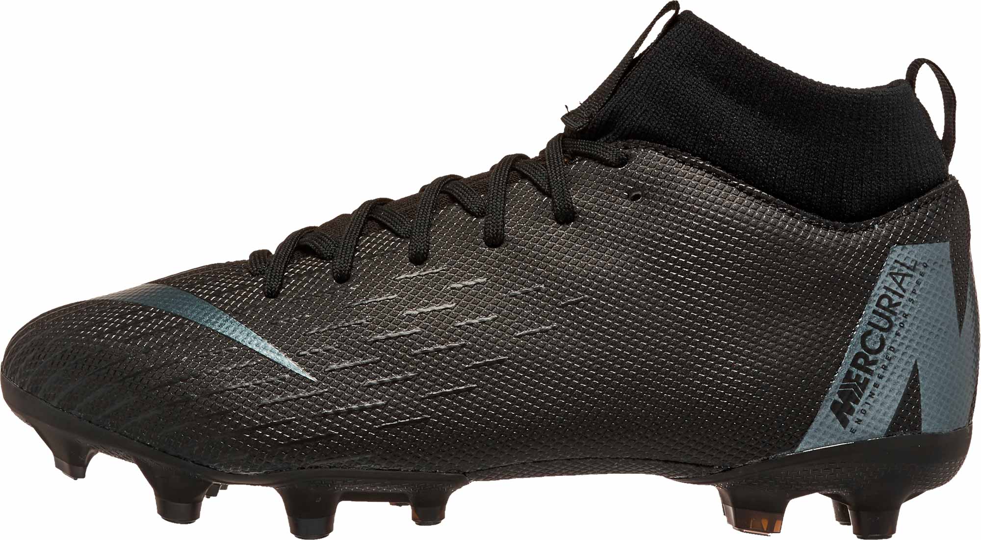 nike mercurial superfly 6 academy mg black black