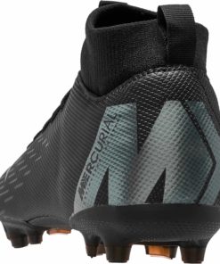 Nike Mercurial Superfly VI 360 Elite FG Black Total Orange