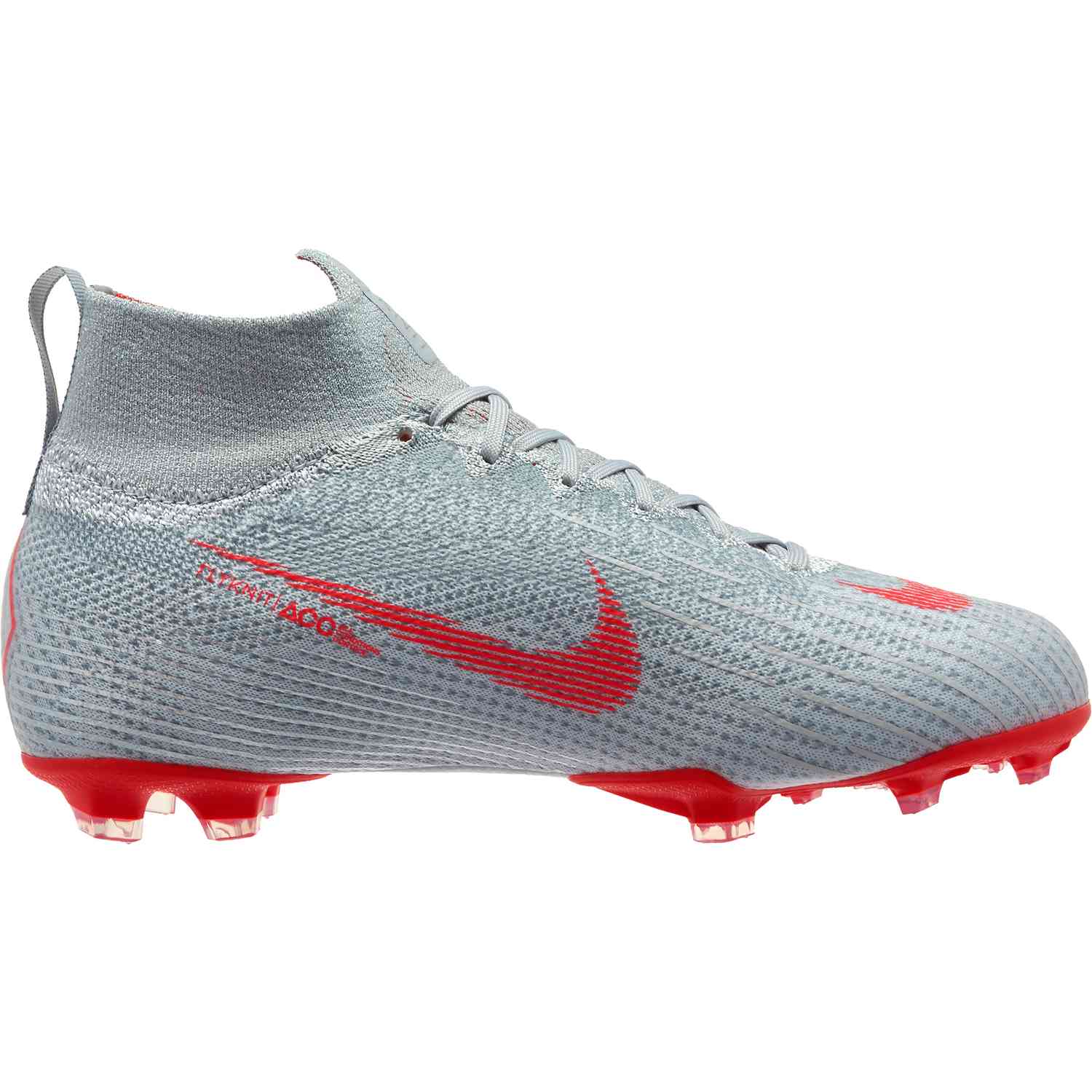 nike mercurial superfly 6 elite fg wolf grey light crimson