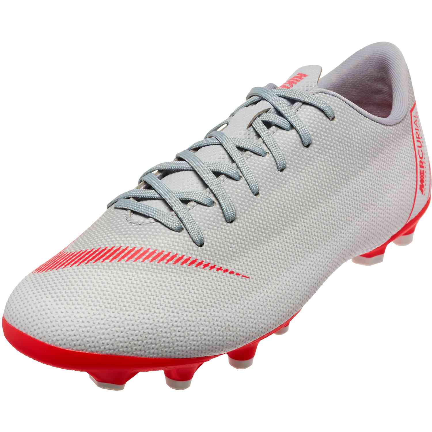 Nike Mercurial Vapor 12 Academy MG - Youth - Wolf Grey/Light Crimson/Pure  Platinum - Soccer Master