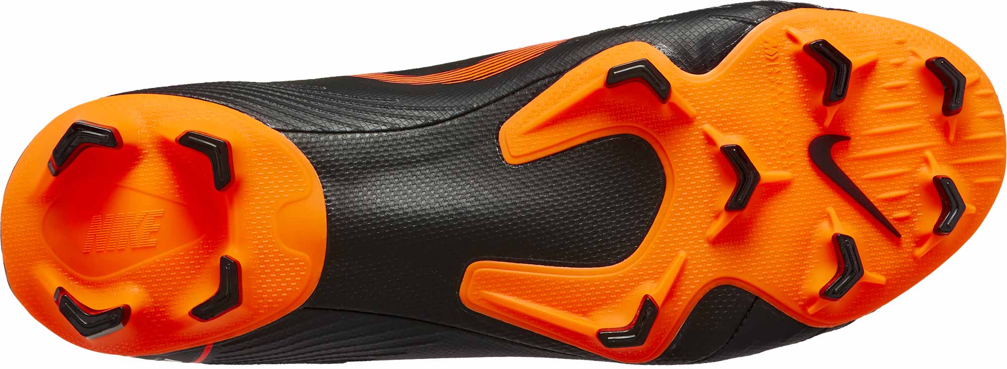 nike mercurial superfly 6 pro fg black total orange