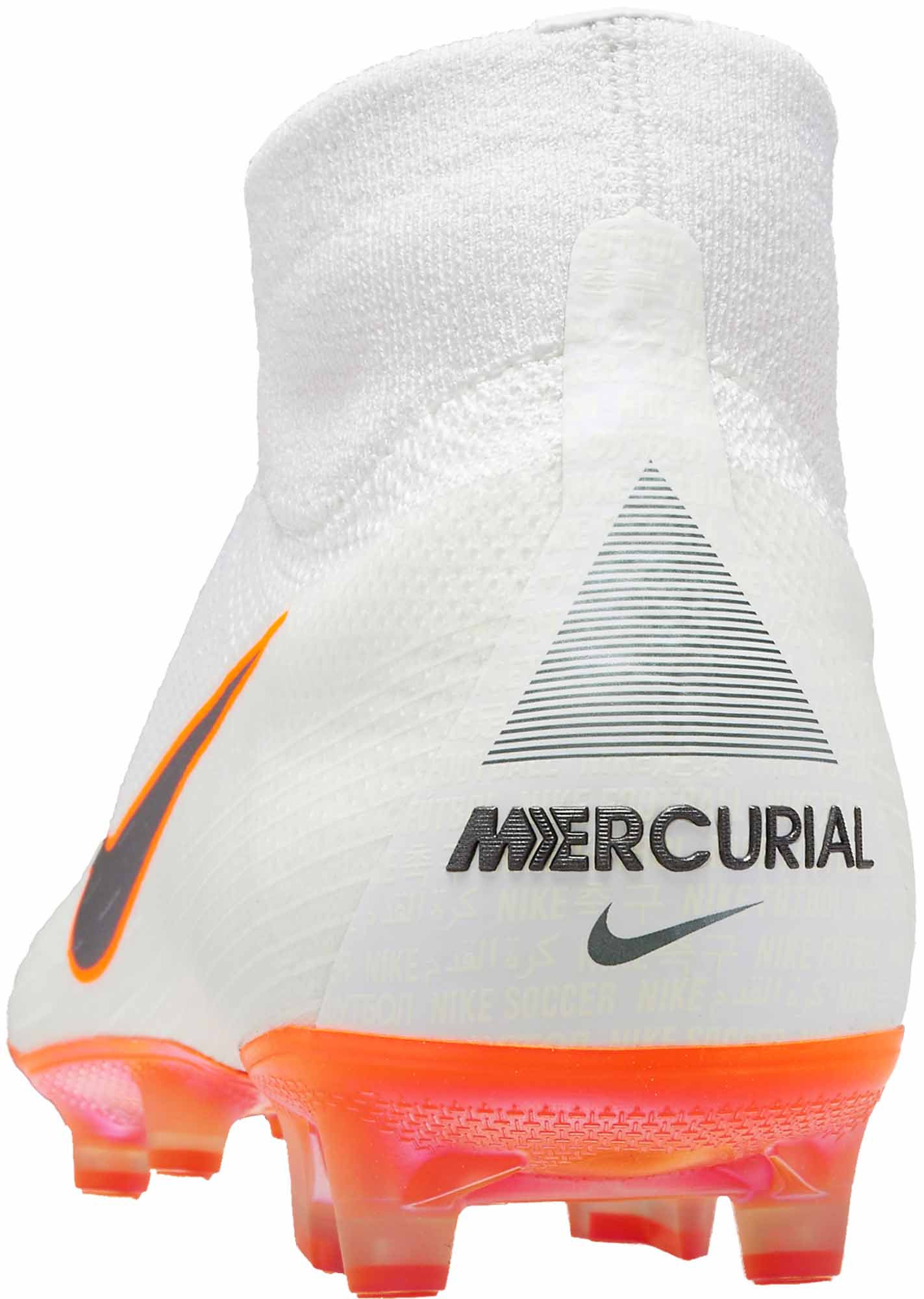 Nike Mercurial 6 Elite AG - Pro - White & Metallic Cool Grey - Soccer Master