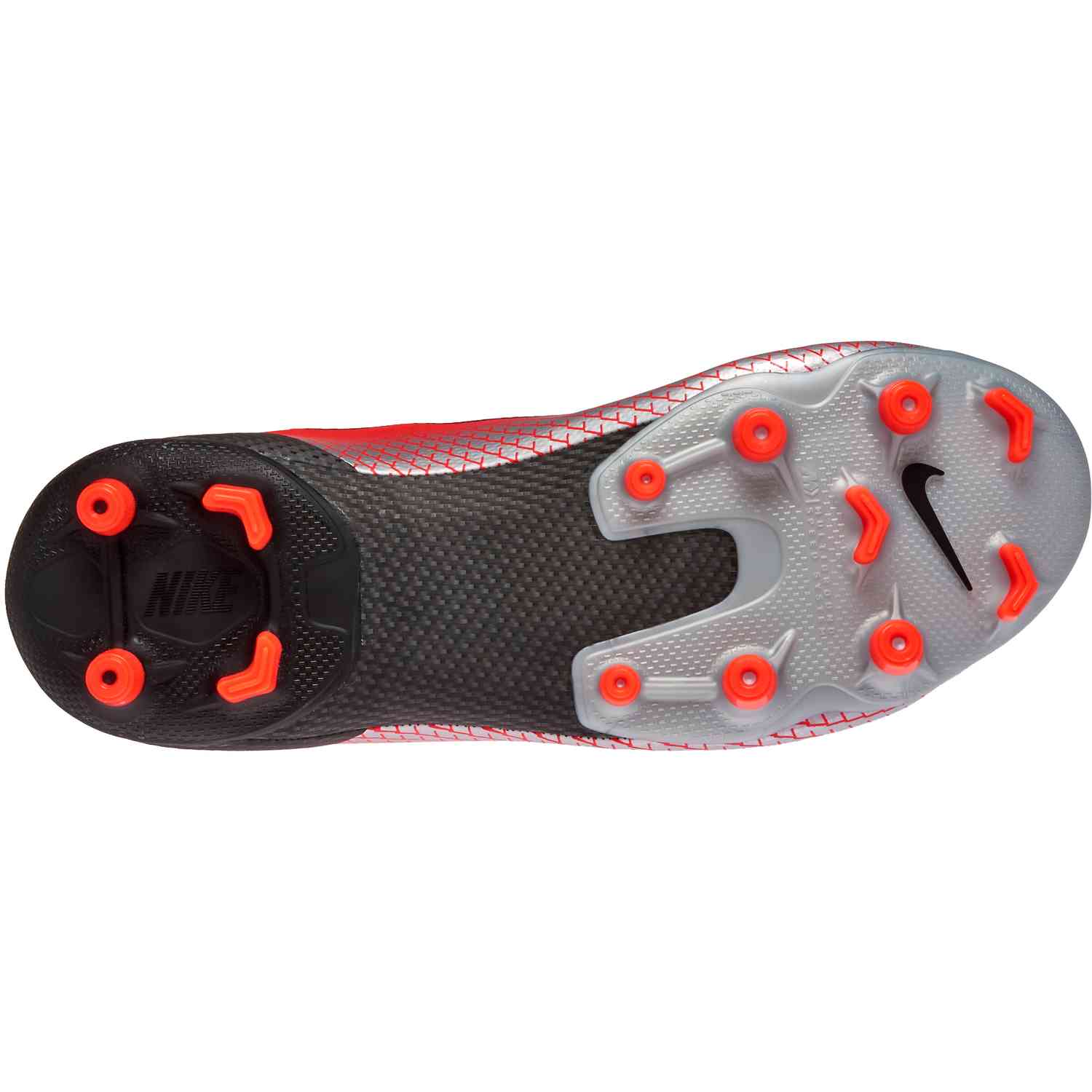 Men Nike Hypervenom Phantom FG Series Red Black Soccer