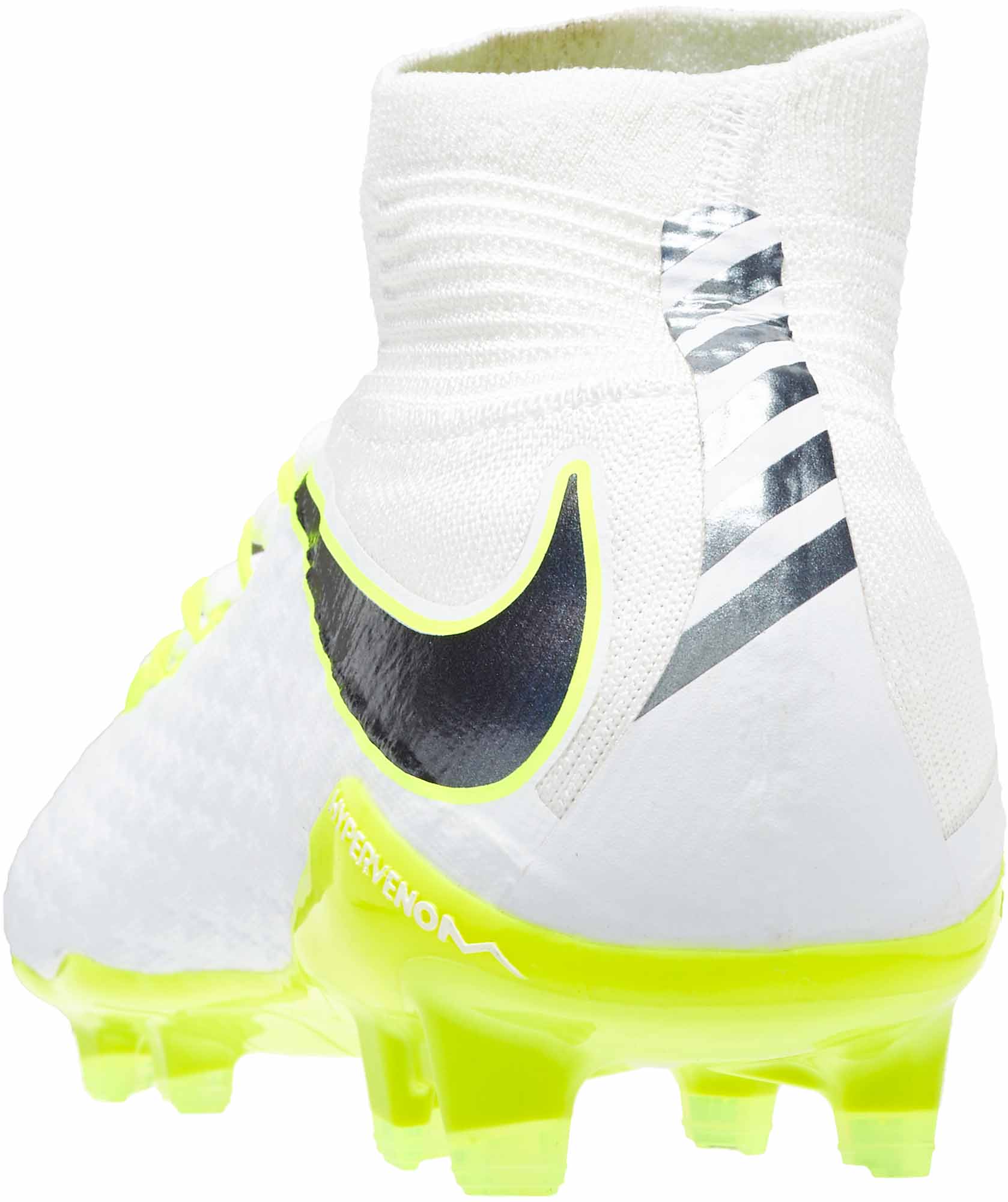 Hypervenom III Pro DF FG - White & Cool - Soccer Master