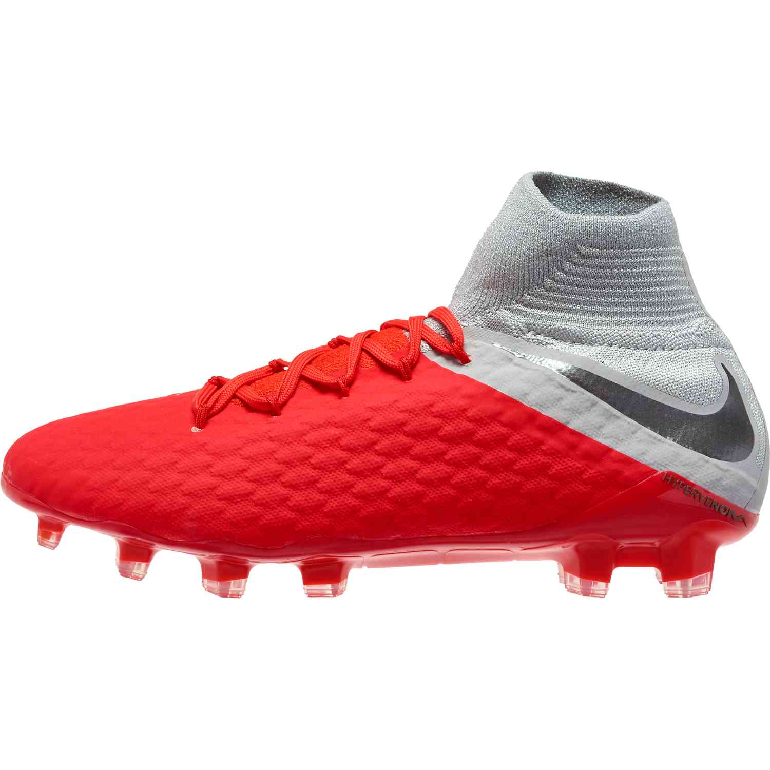 fusión piel ayudante Nike Hypervenom Phantom 3 Pro DF FG - Light Crimson/Metallic Dark Grey/Wolf  Grey - Soccer Master