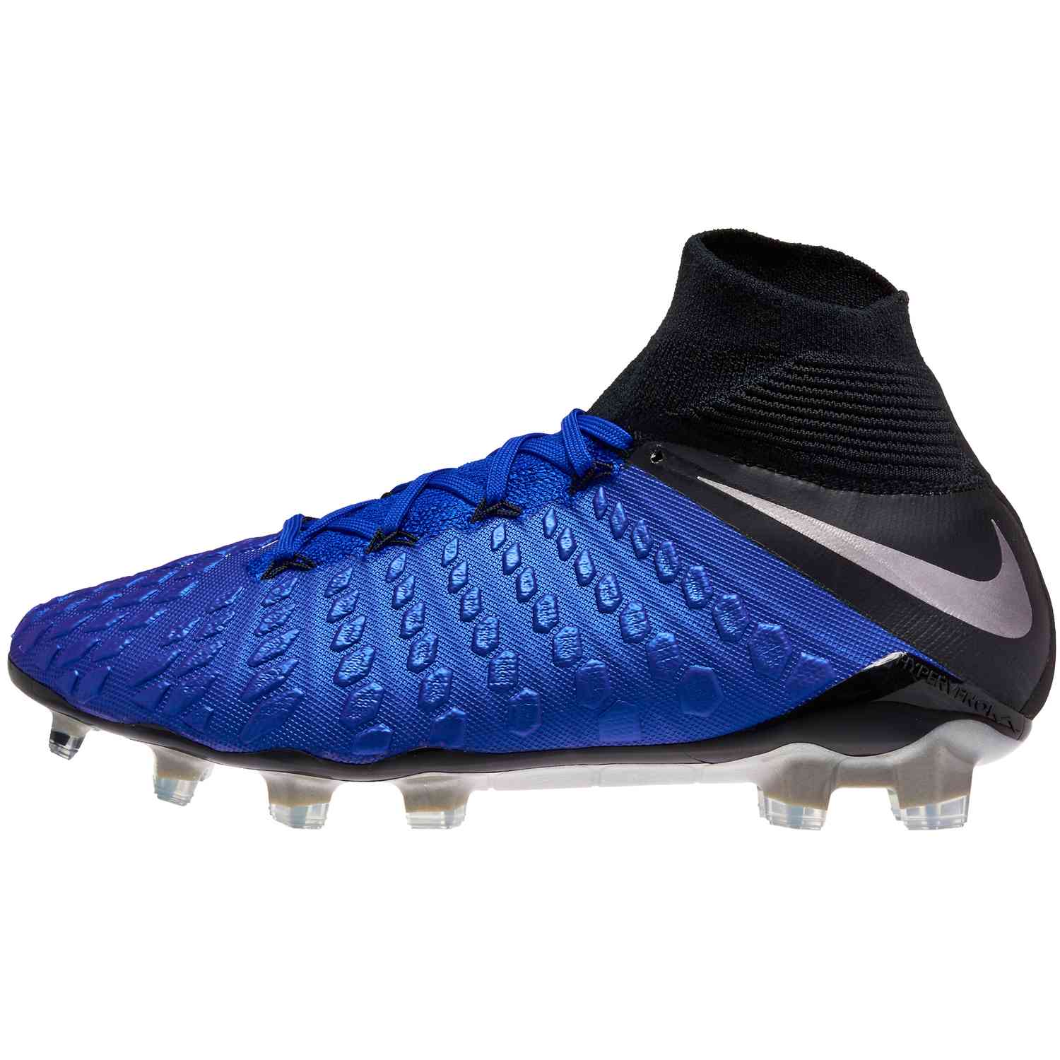 nike hypervenom black and blue