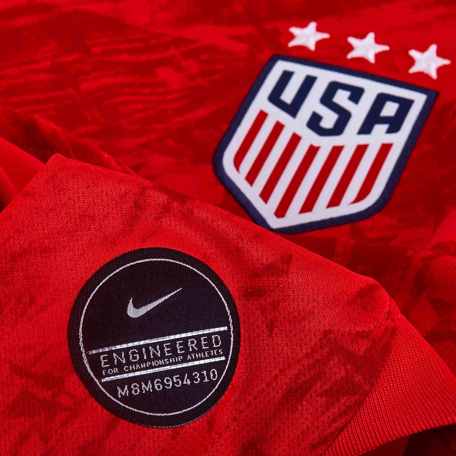 Uswnt red jersey 2019 on sale