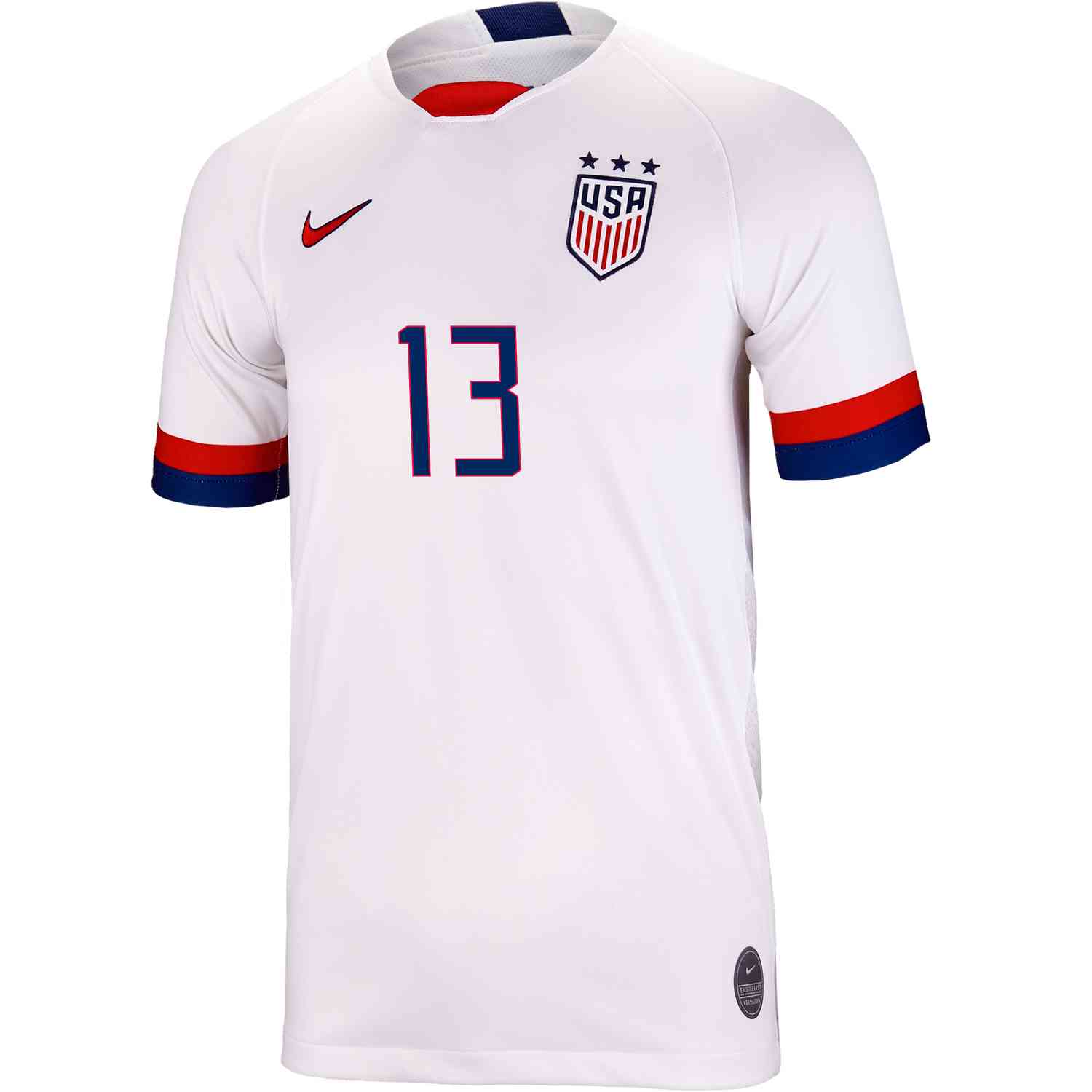 leyRe Kids Morgan 13 USA National Alex Girls Home 2019/2020 Youth Jersey 