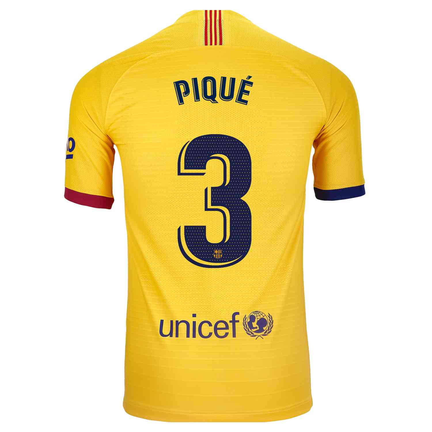 2019 20 Gerard Pique Barcelona Away Match Jersey Soccer Master