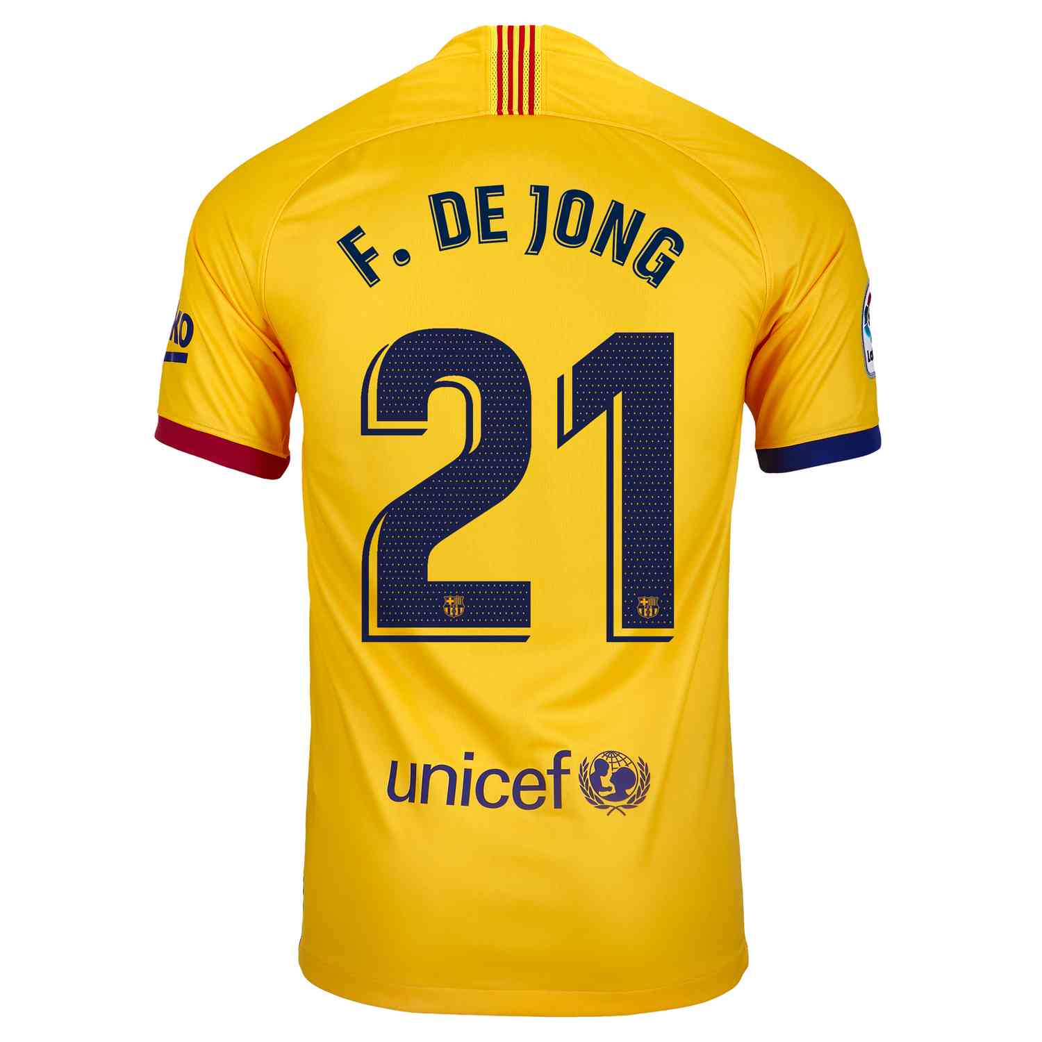 2019/20 Frenkie De Jong Barcelona Away 
