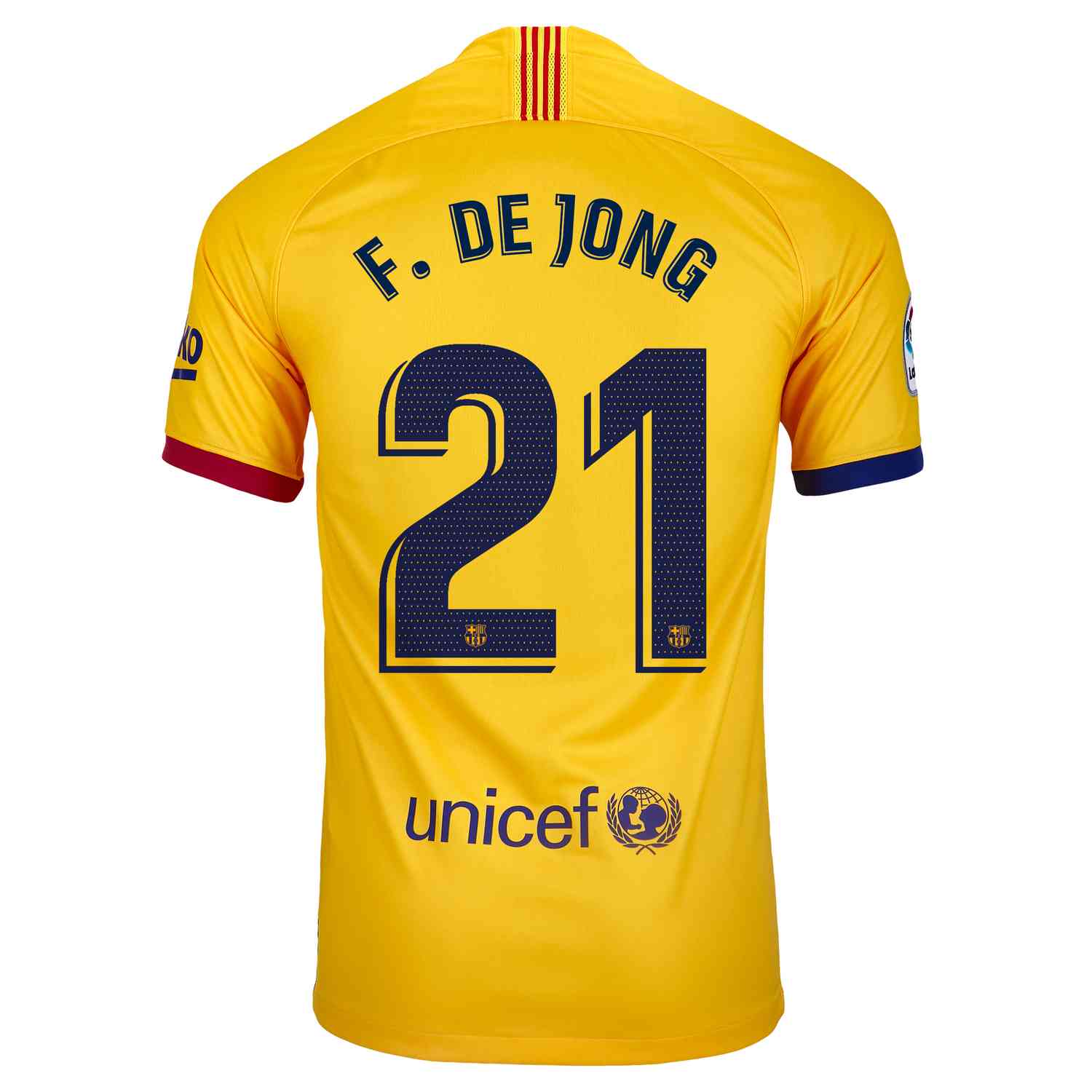 2019 20 Frenkie De Jong Barcelona Away Jersey Soccer Master
