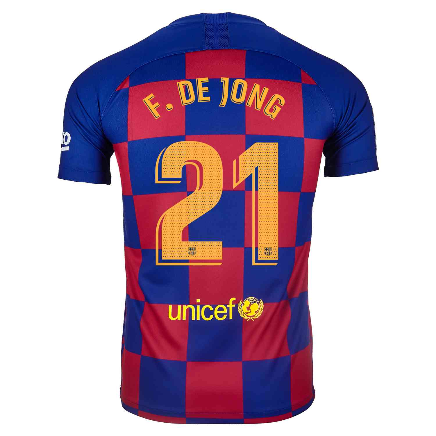 frenkie de jong jersey number