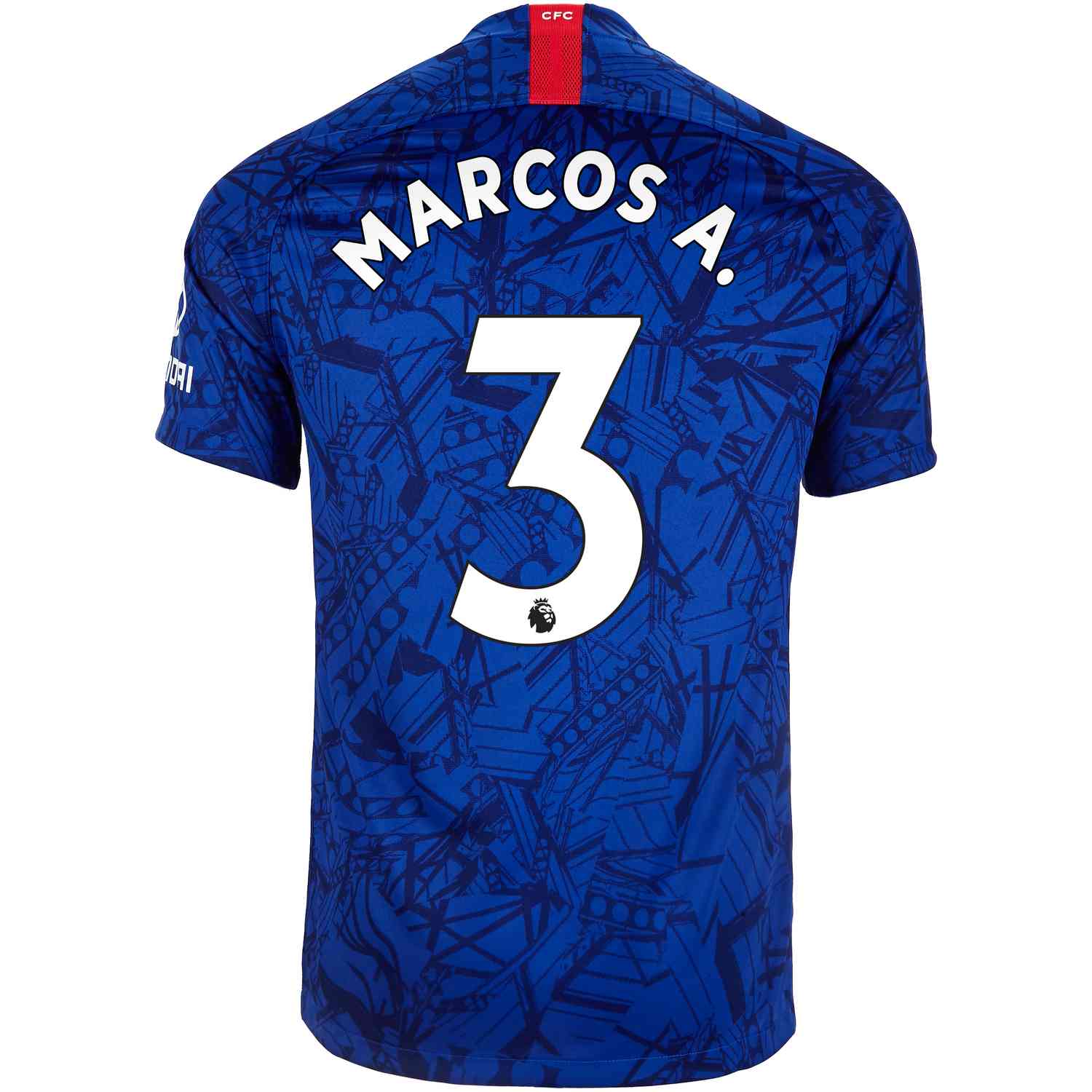 Kids Marcos Alonso Chelsea Home Jersey 