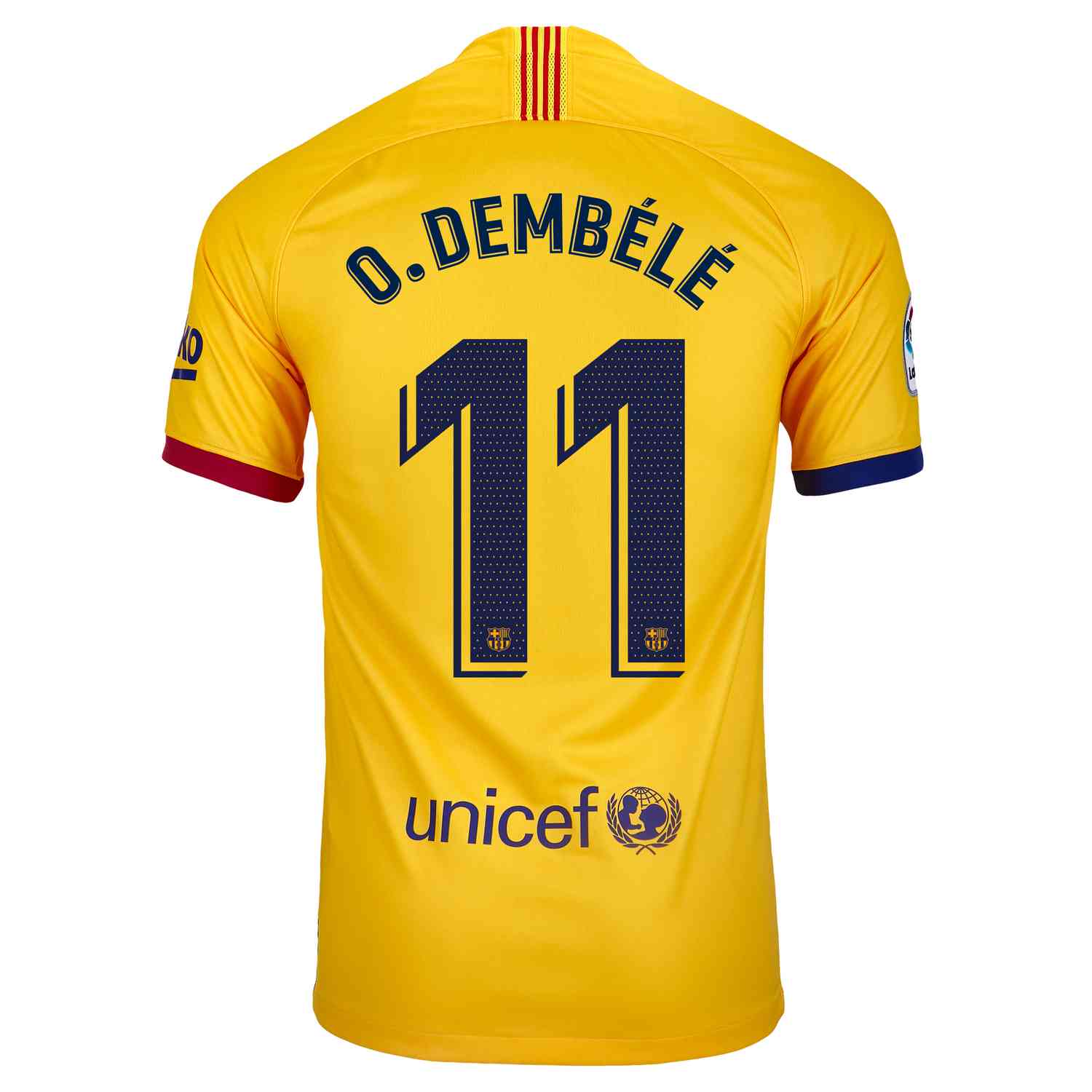 Ousmane dembele hot sale jersey number