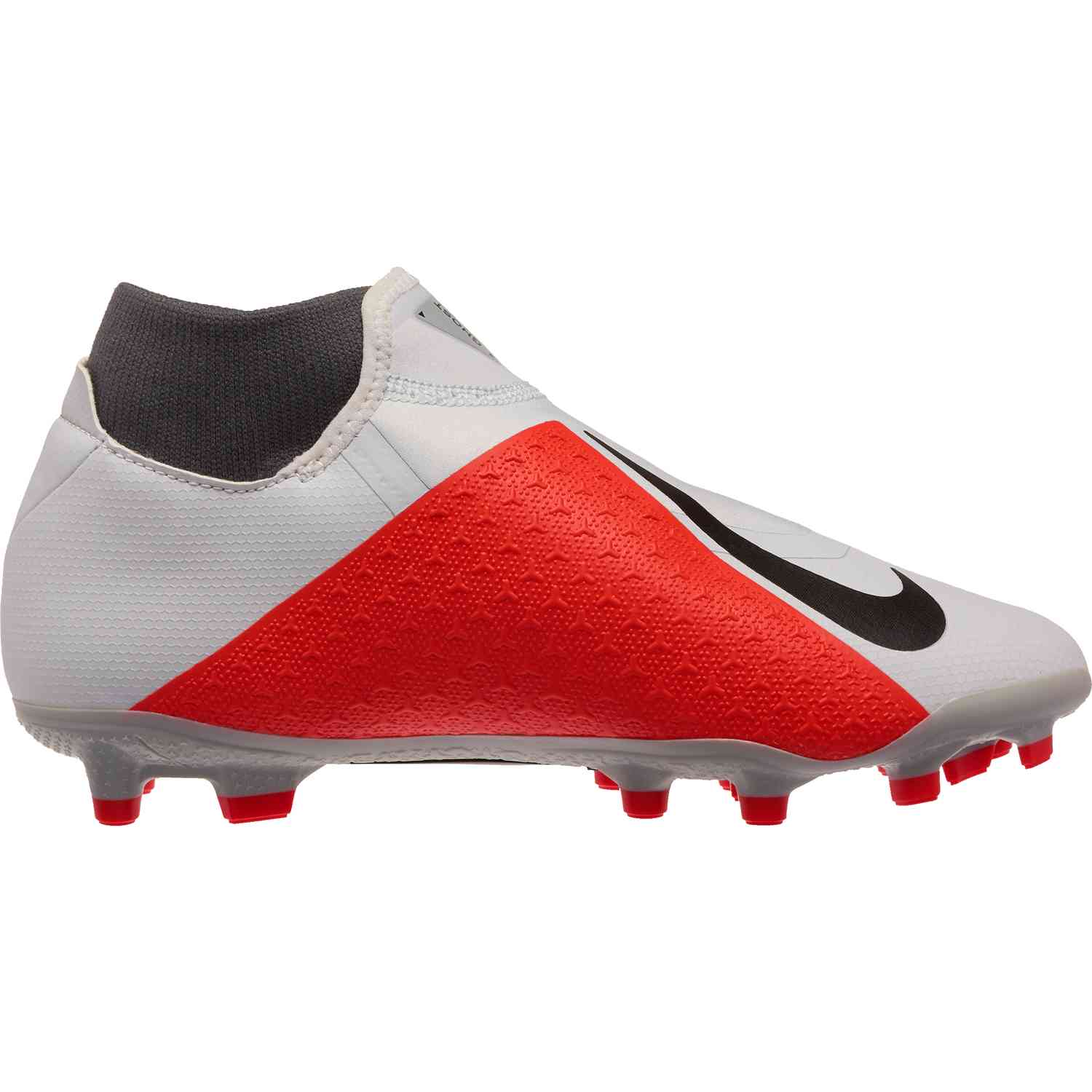 Nike Phantom Vision Academy MG Pure Platinum Black Light Crimson