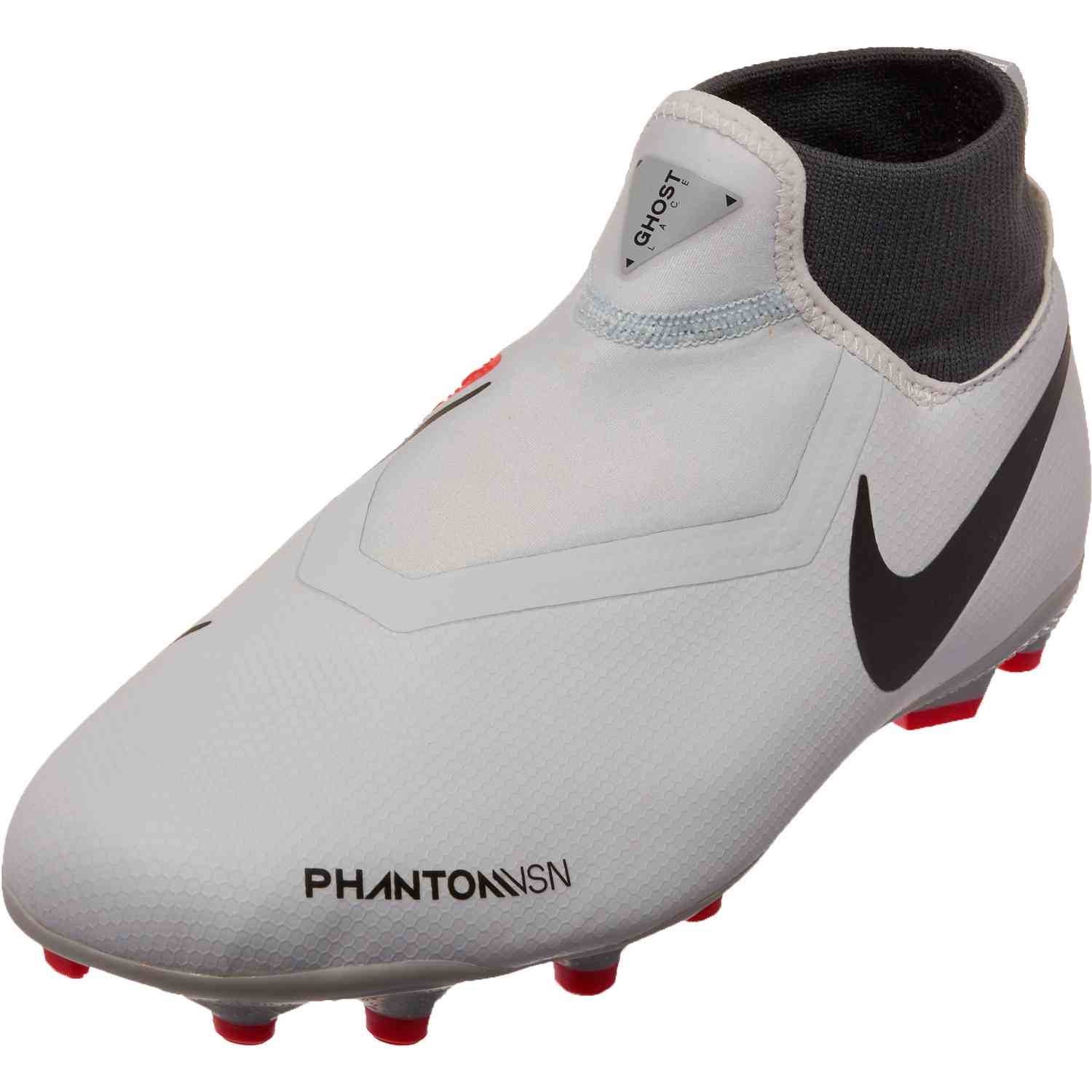 magnifiek in het midden van niets goedkeuren Youth Nike Phantom Vision Academy MG - Pure Platinum/Black/Light  Crimson/Dark Grey - Soccer Master