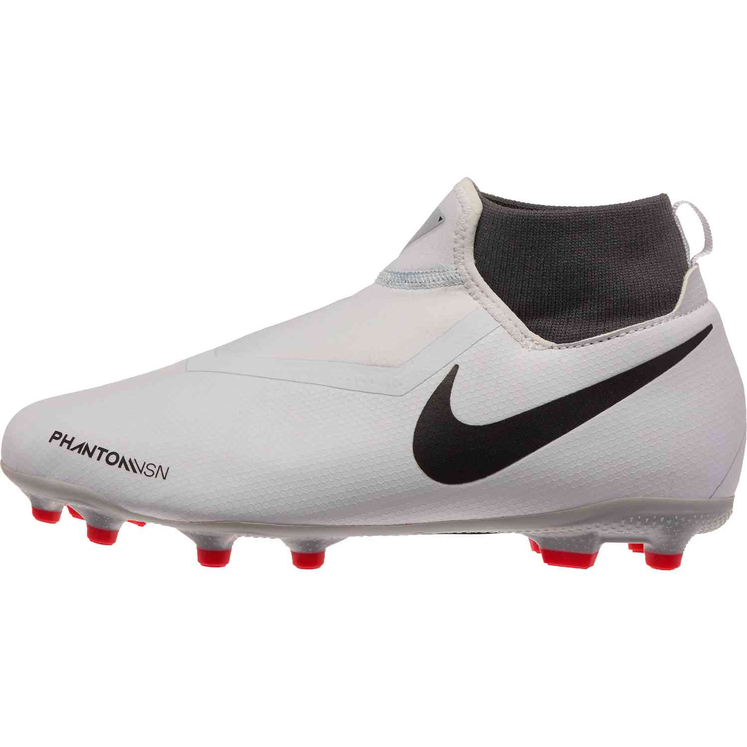 Estado Trastornado medianoche Youth Nike Phantom Vision Academy MG - Pure Platinum/Black/Light  Crimson/Dark Grey - Soccer Master