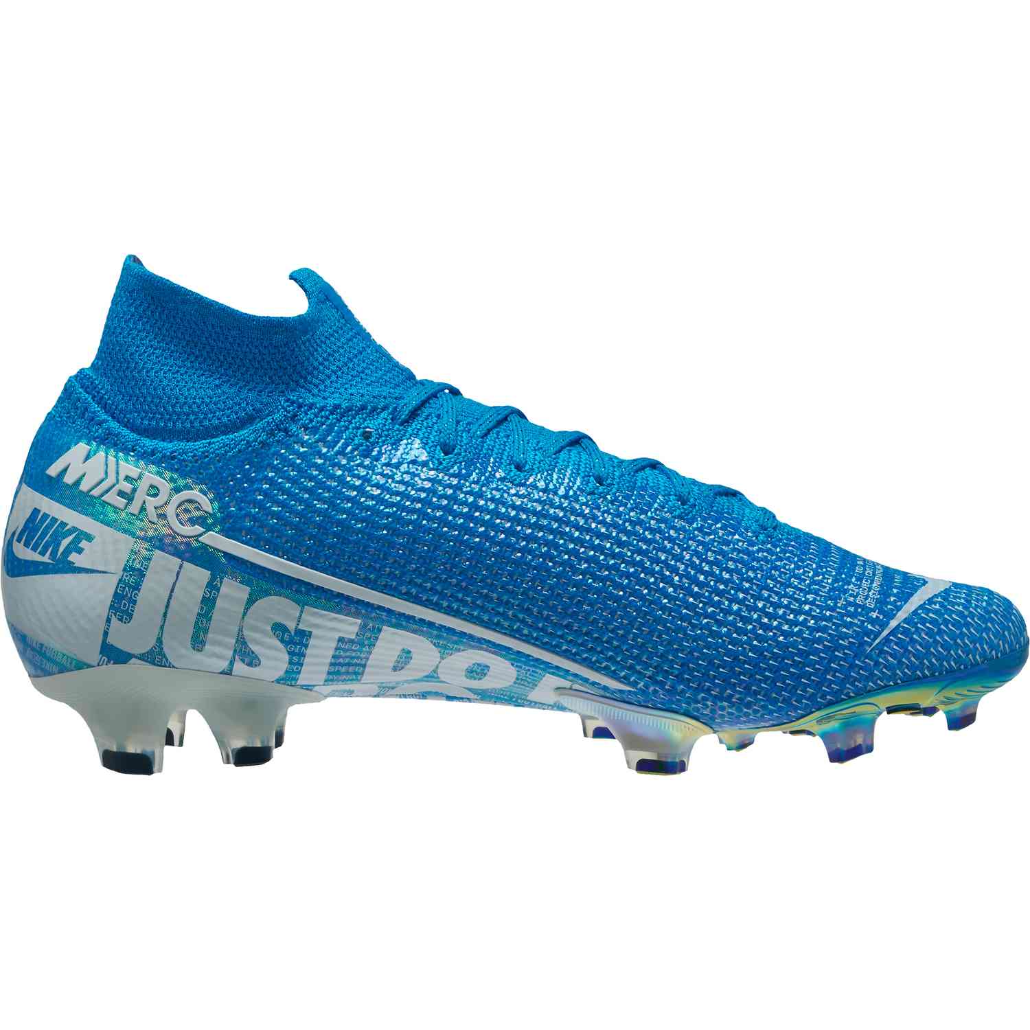 nike mercurial light blue