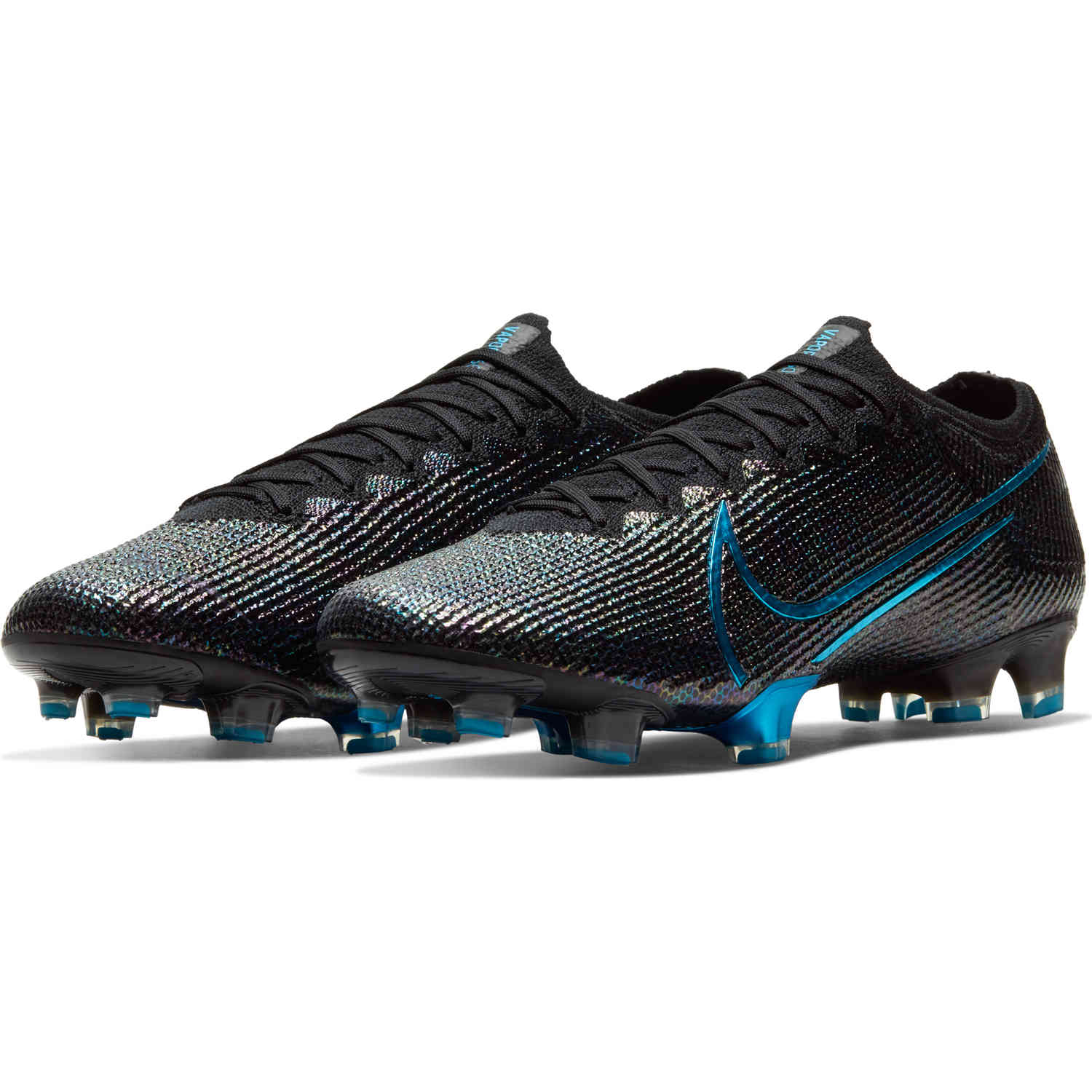 Mens Nike Mercurial Vapor 13 Elite FG Black Laser Blue