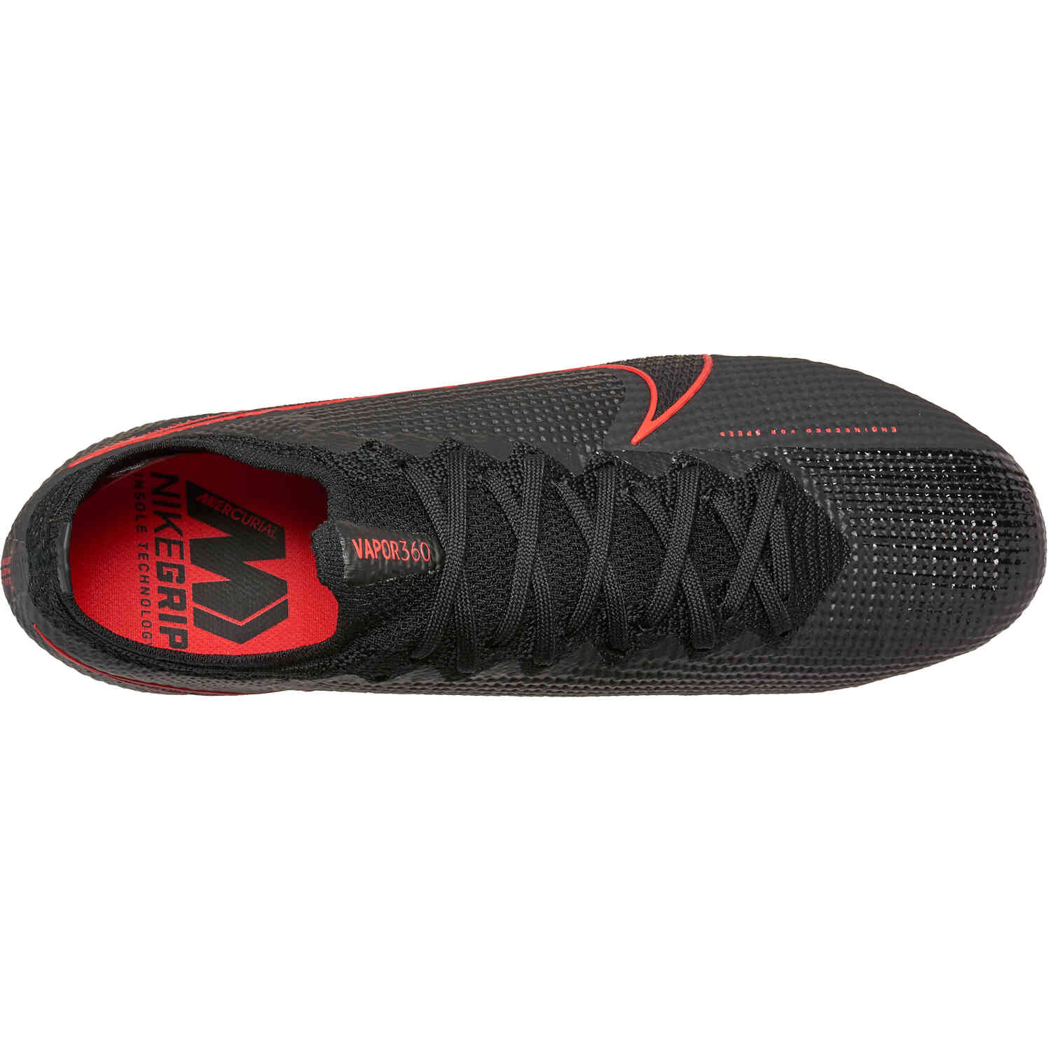 Nike Mercurial Vapor 13 Elite FG Black x Chile Red Pack Soccer
