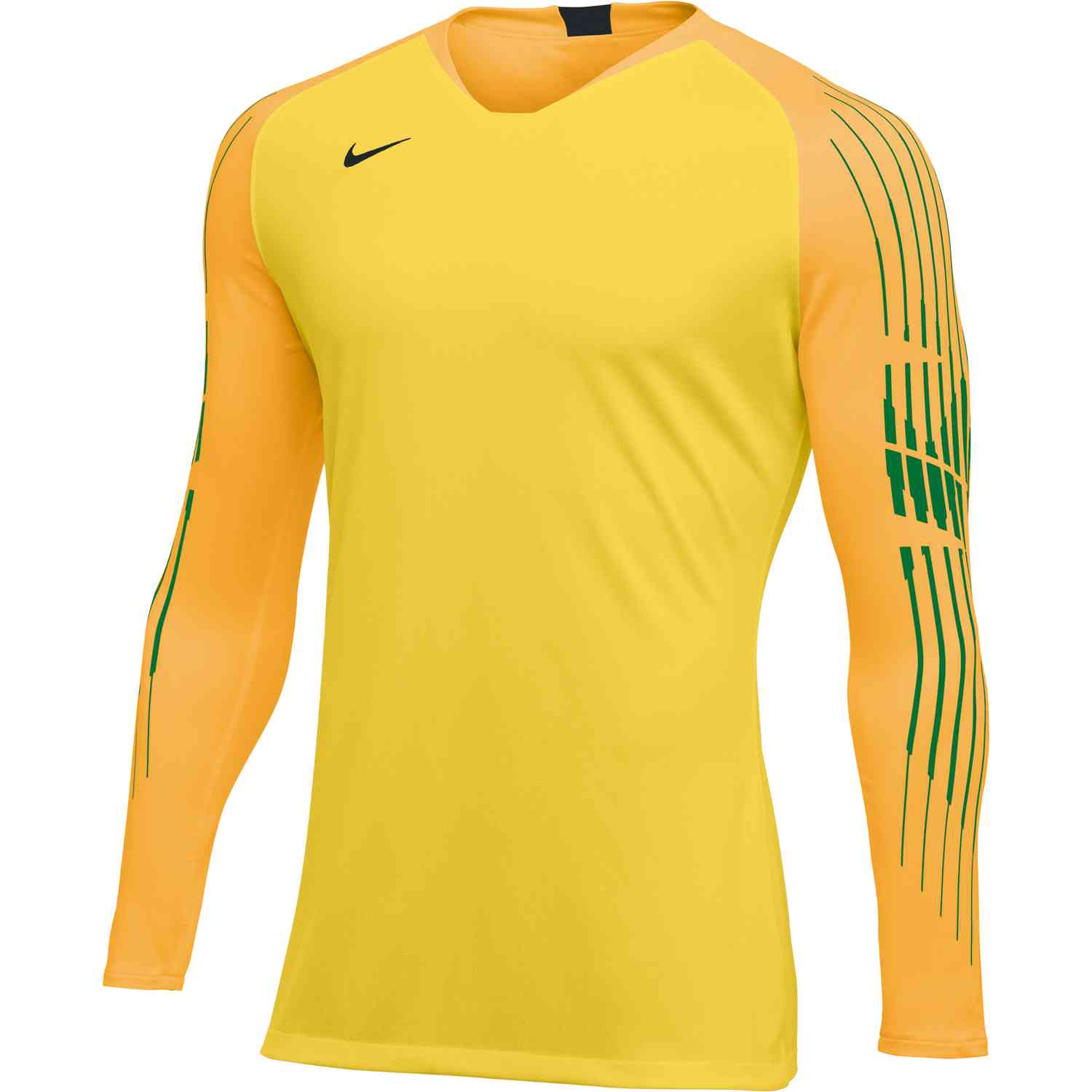 yellow nike soccer jersey