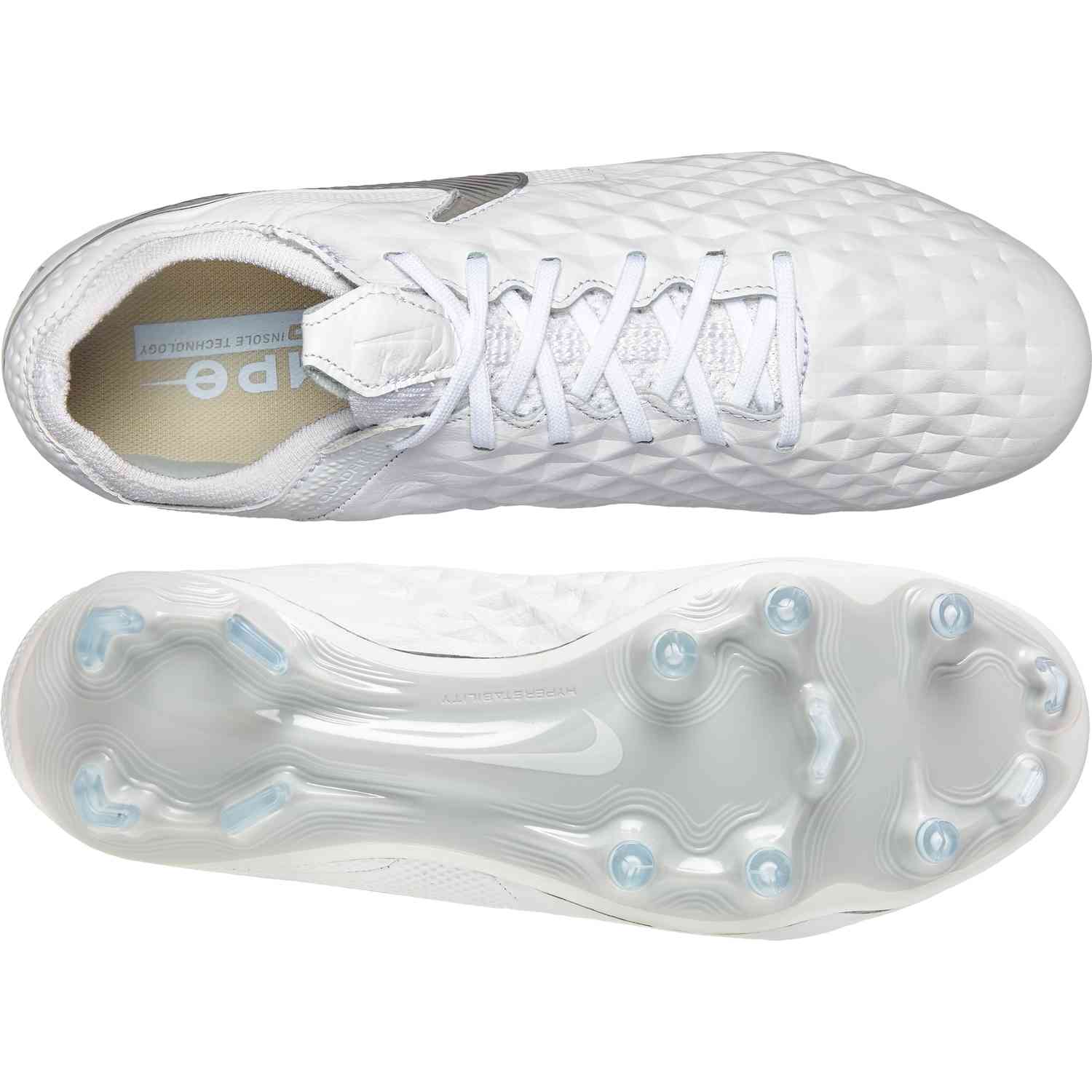 nike tiempo legend 8 all white