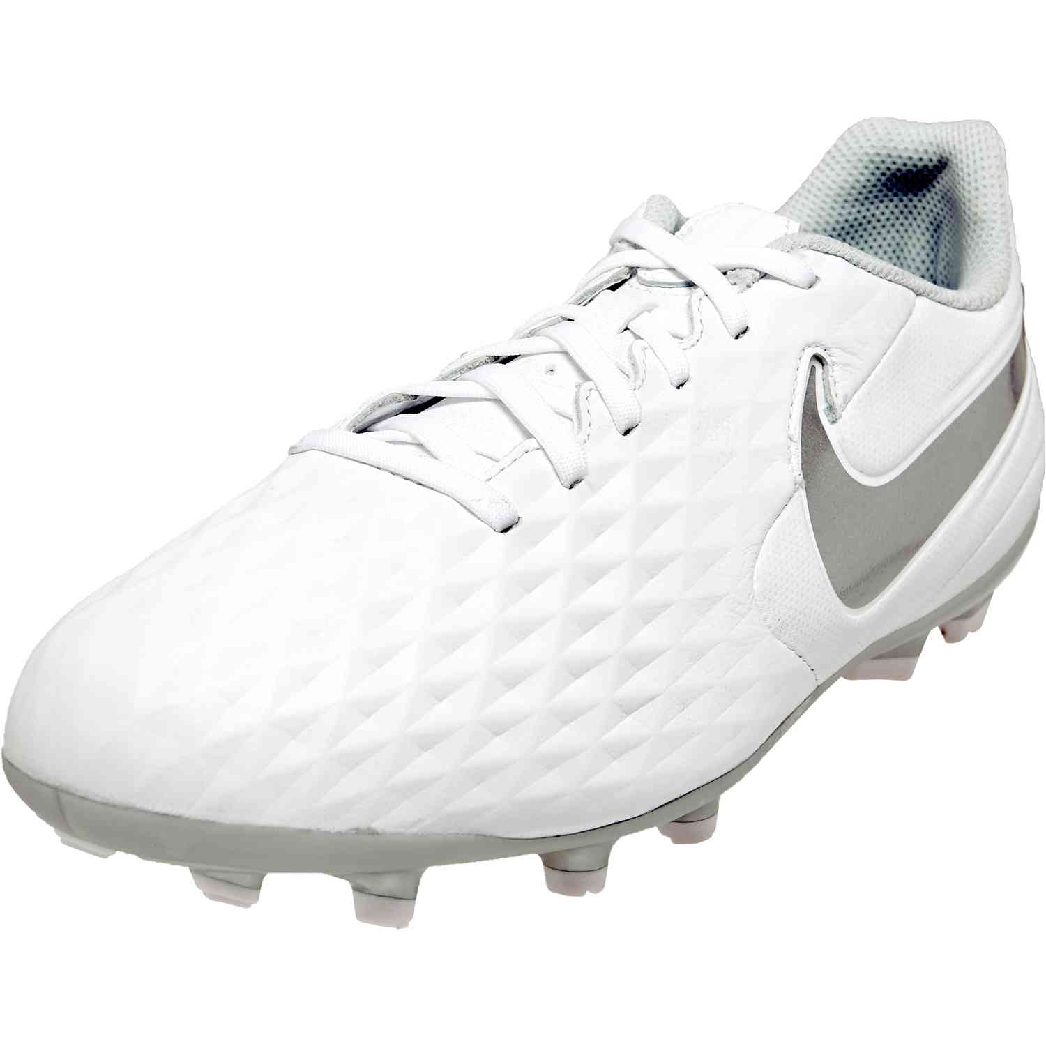 Kids Nike Tiempo Legend 8 Academy FG Nuovo White Soccer