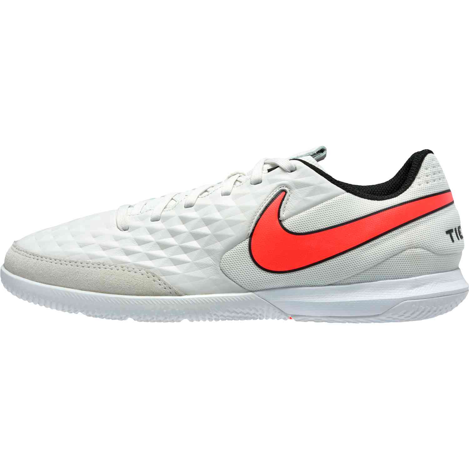 Nike Tiempo Legend 8 Academy IC Platinum Tint Bright Crimson