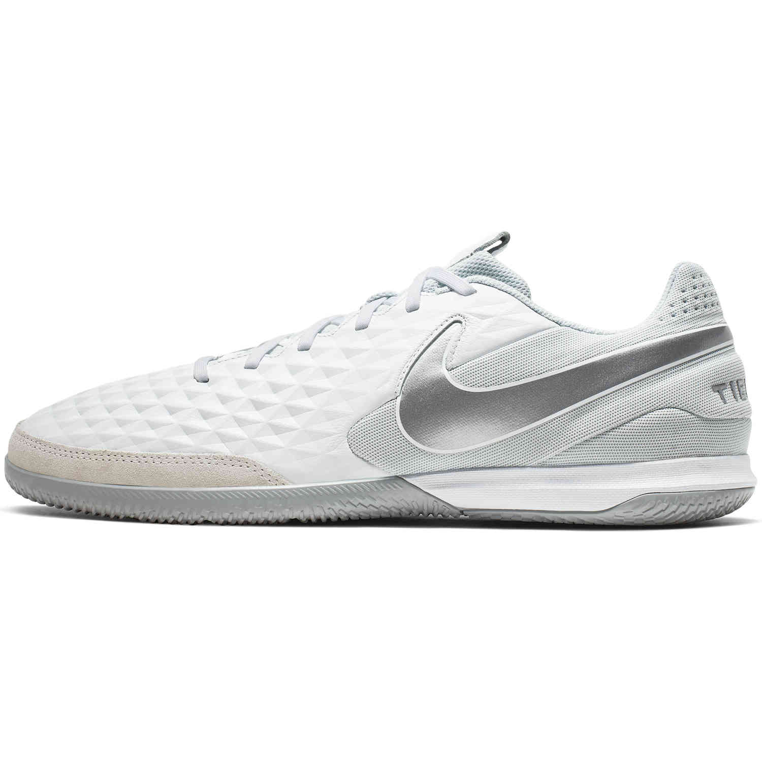 Nike tiempo store indoor white